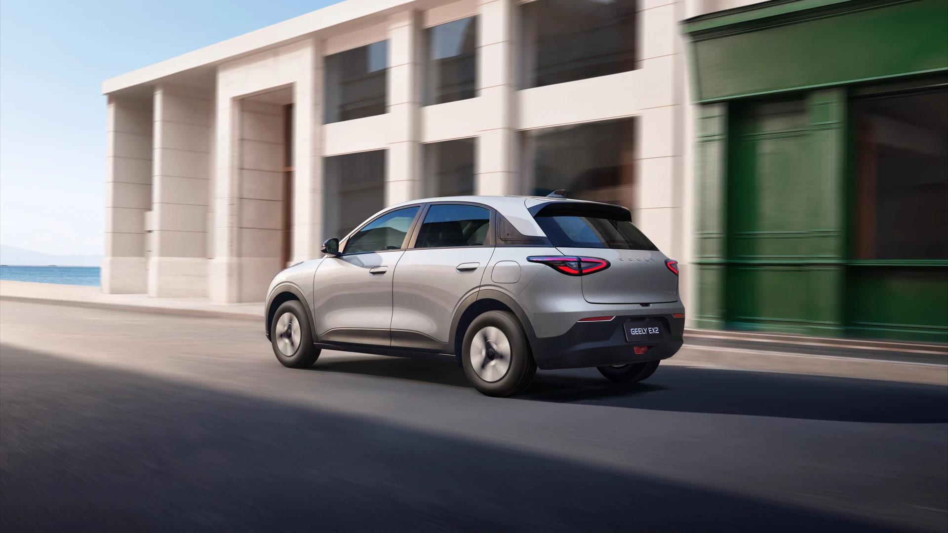 Geely EX2 47.1 kWh exterior view