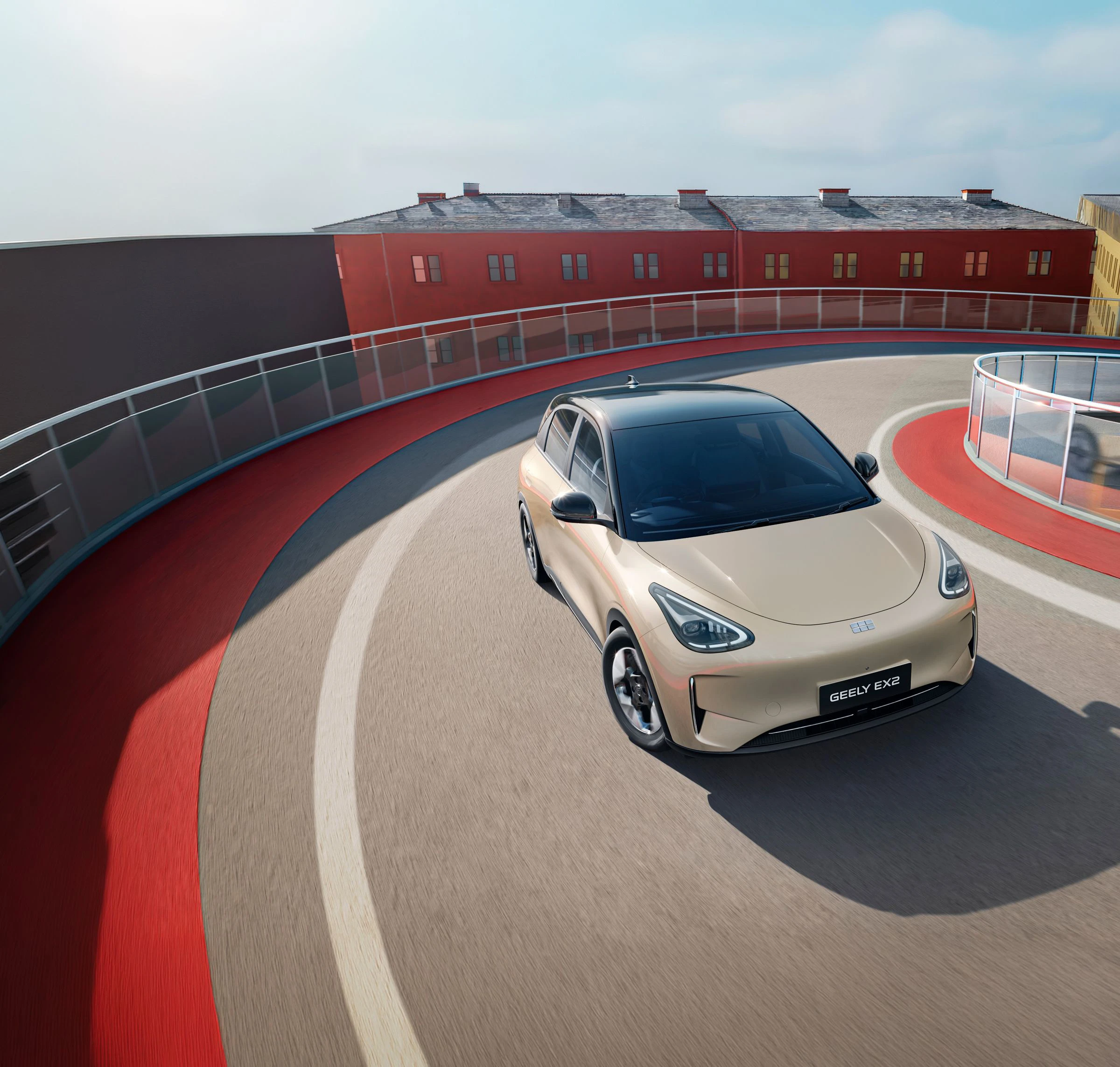 Geely EX2 47.1 kWh exterior view