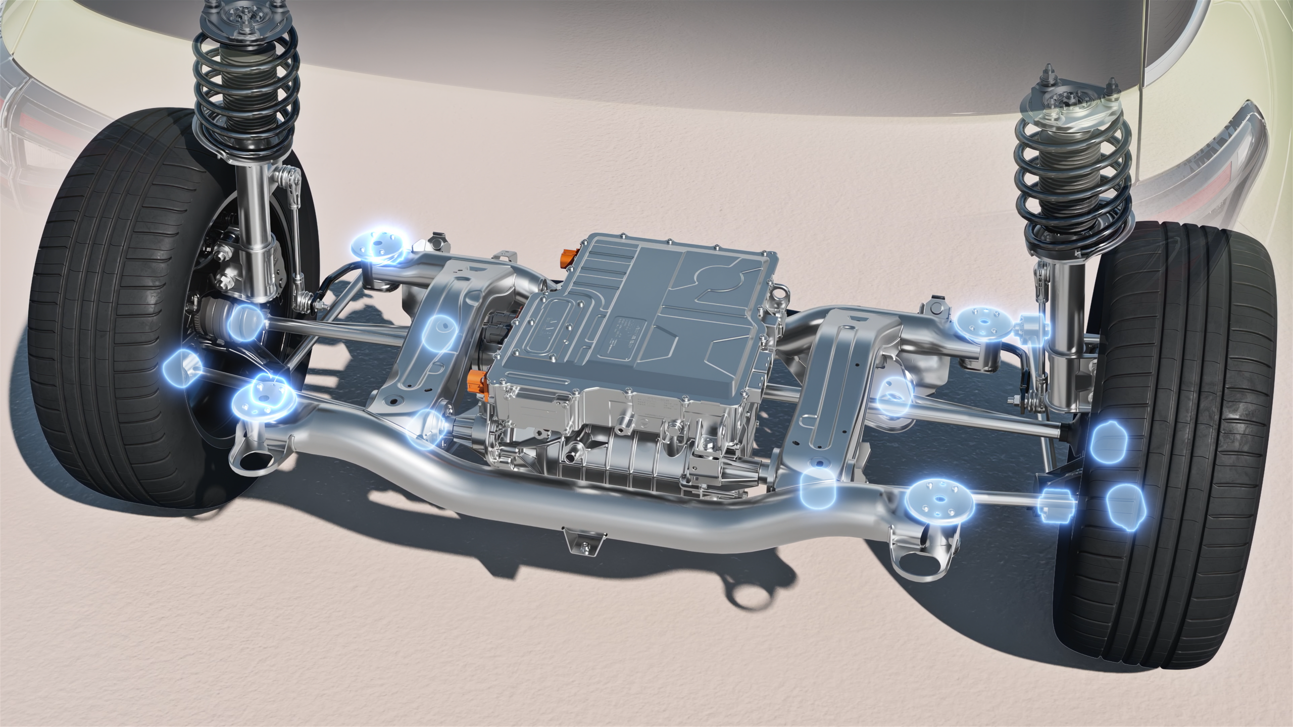 Geely EX2 47.1 kWh technology view