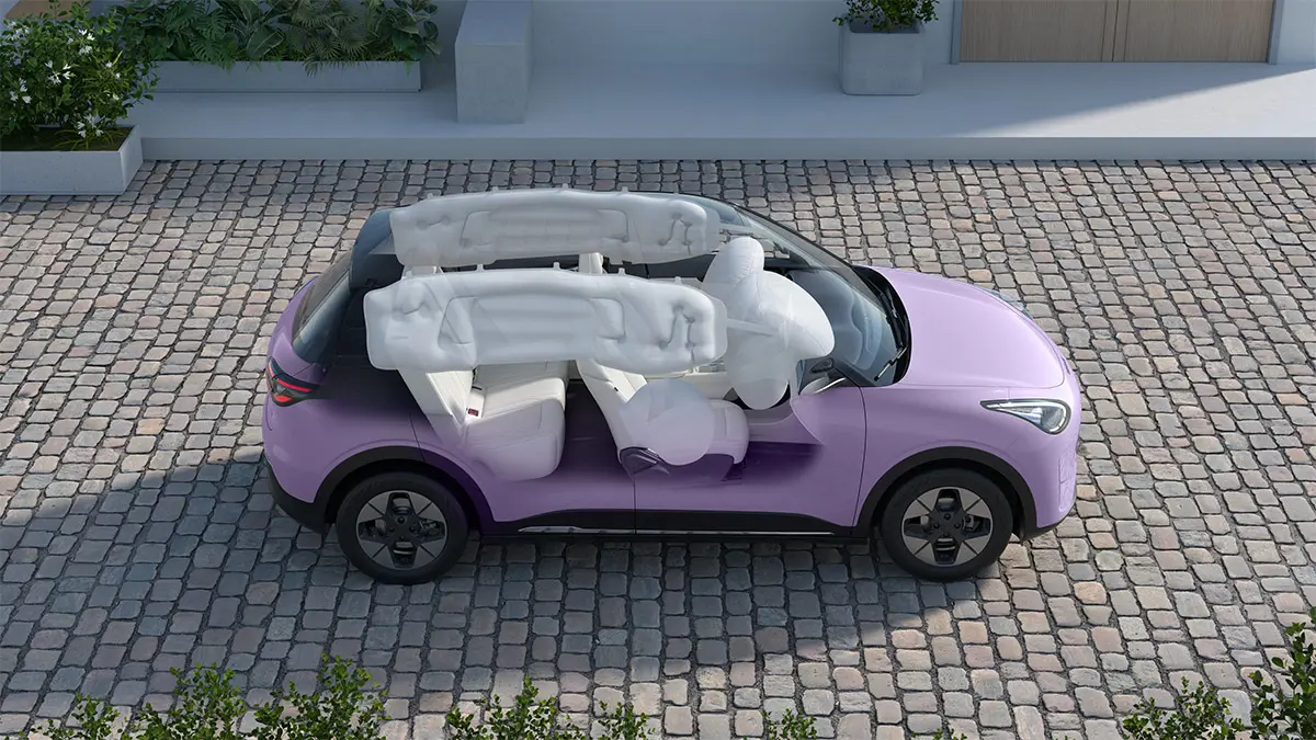 Geely Xingyuan 310 safety view