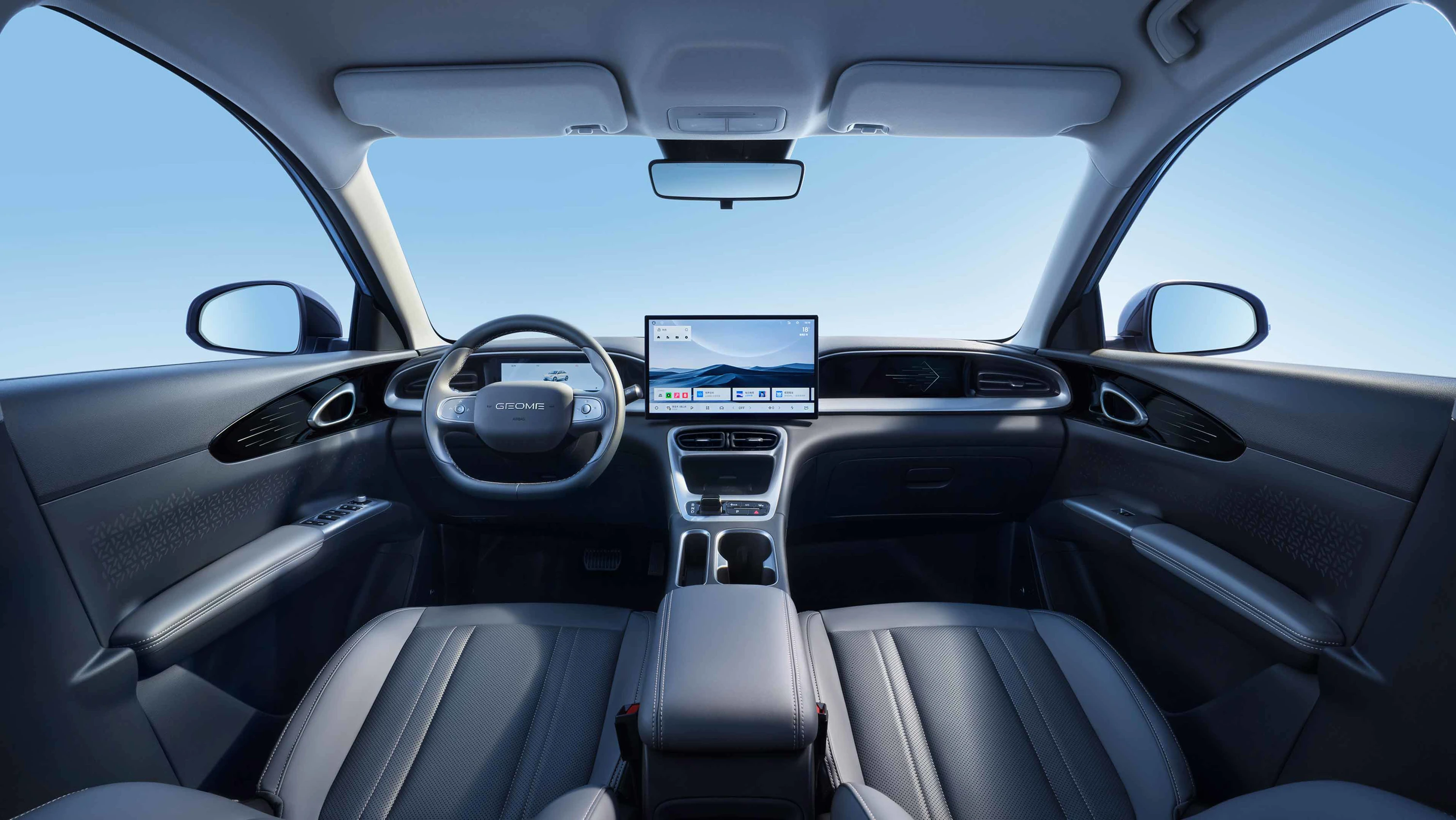 Geely Xingyuan 410 interior view