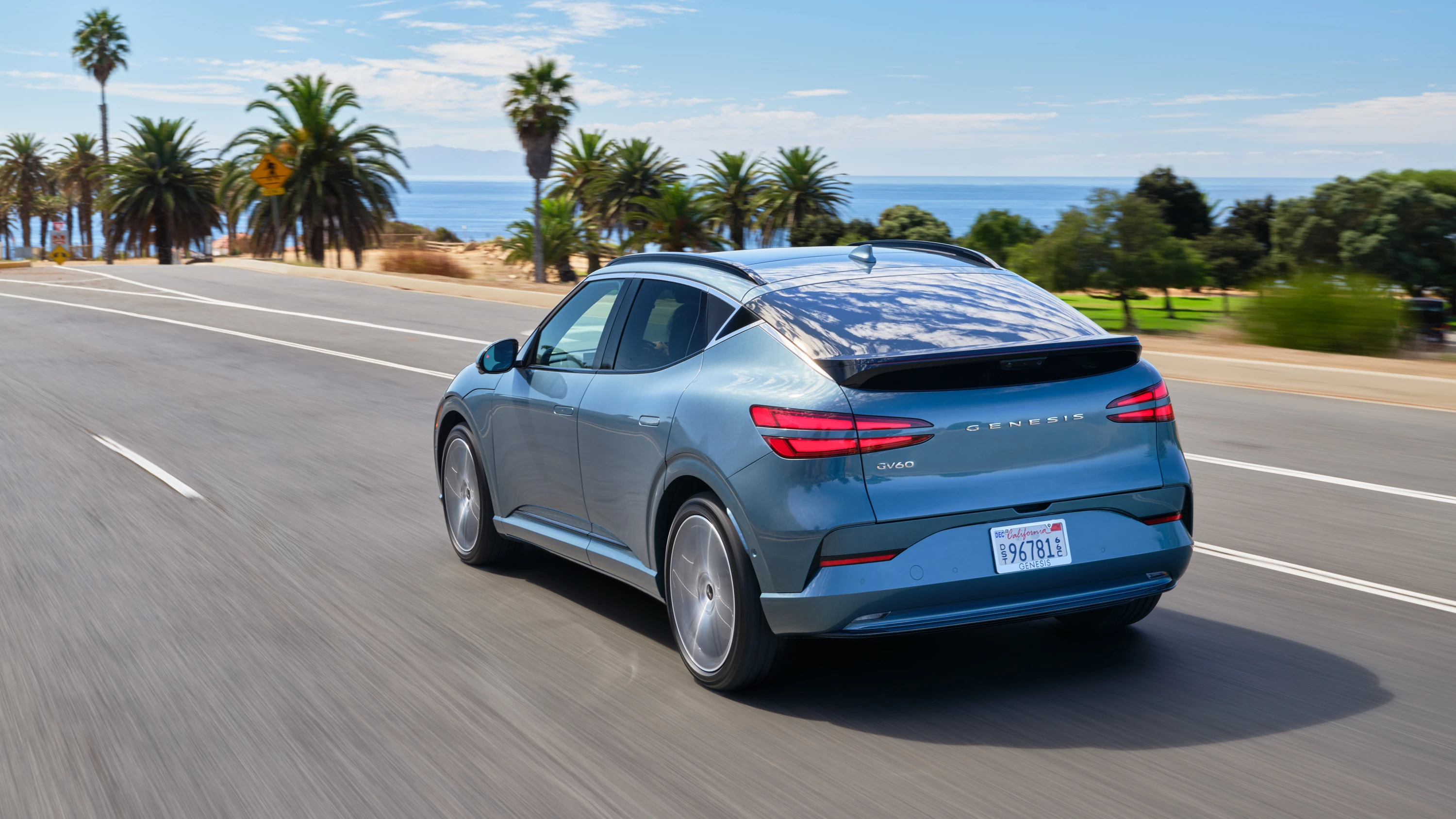Genesis GV60 2026 AWD dynamic view