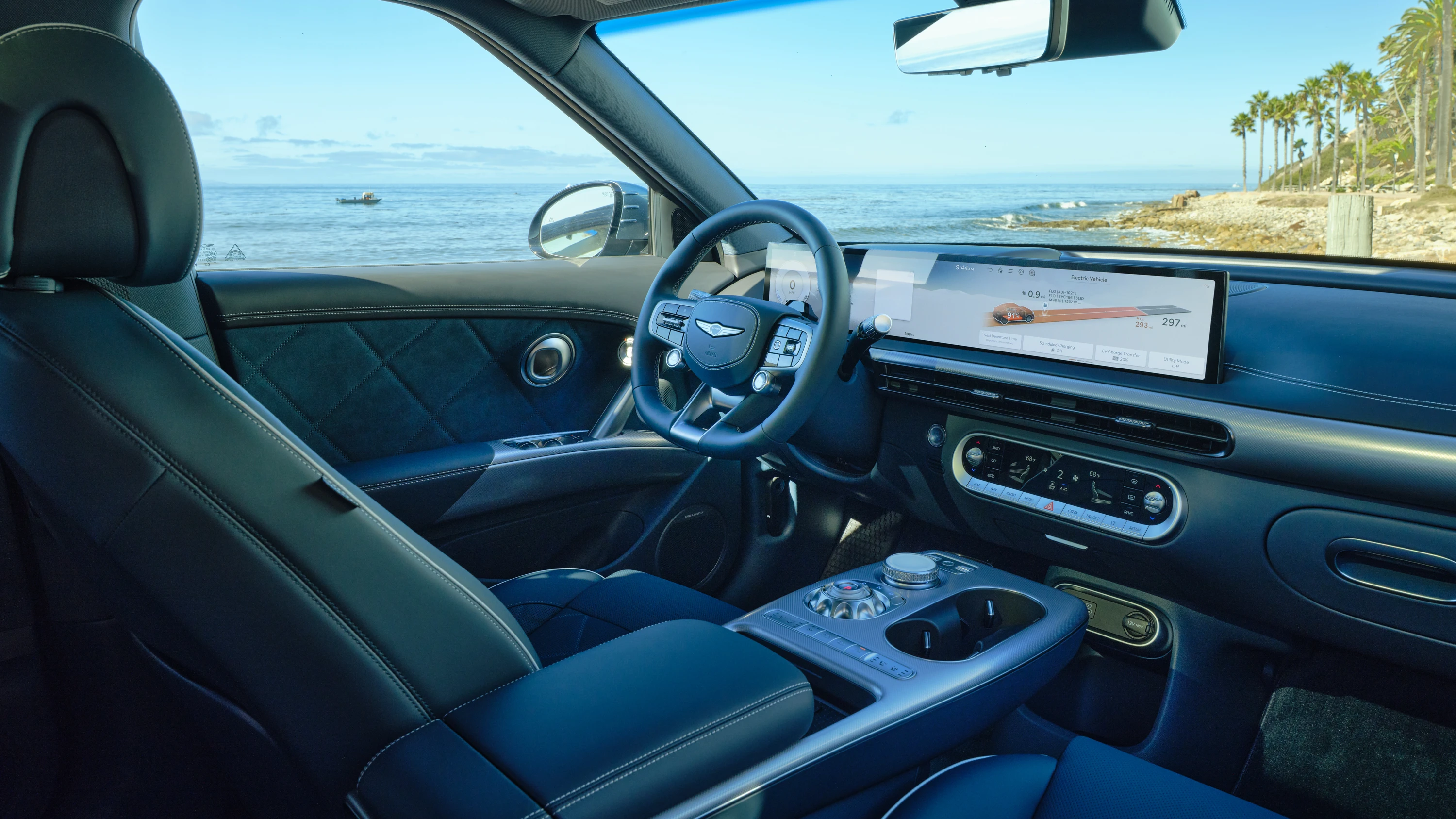 Genesis GV60 2026 AWD interior view