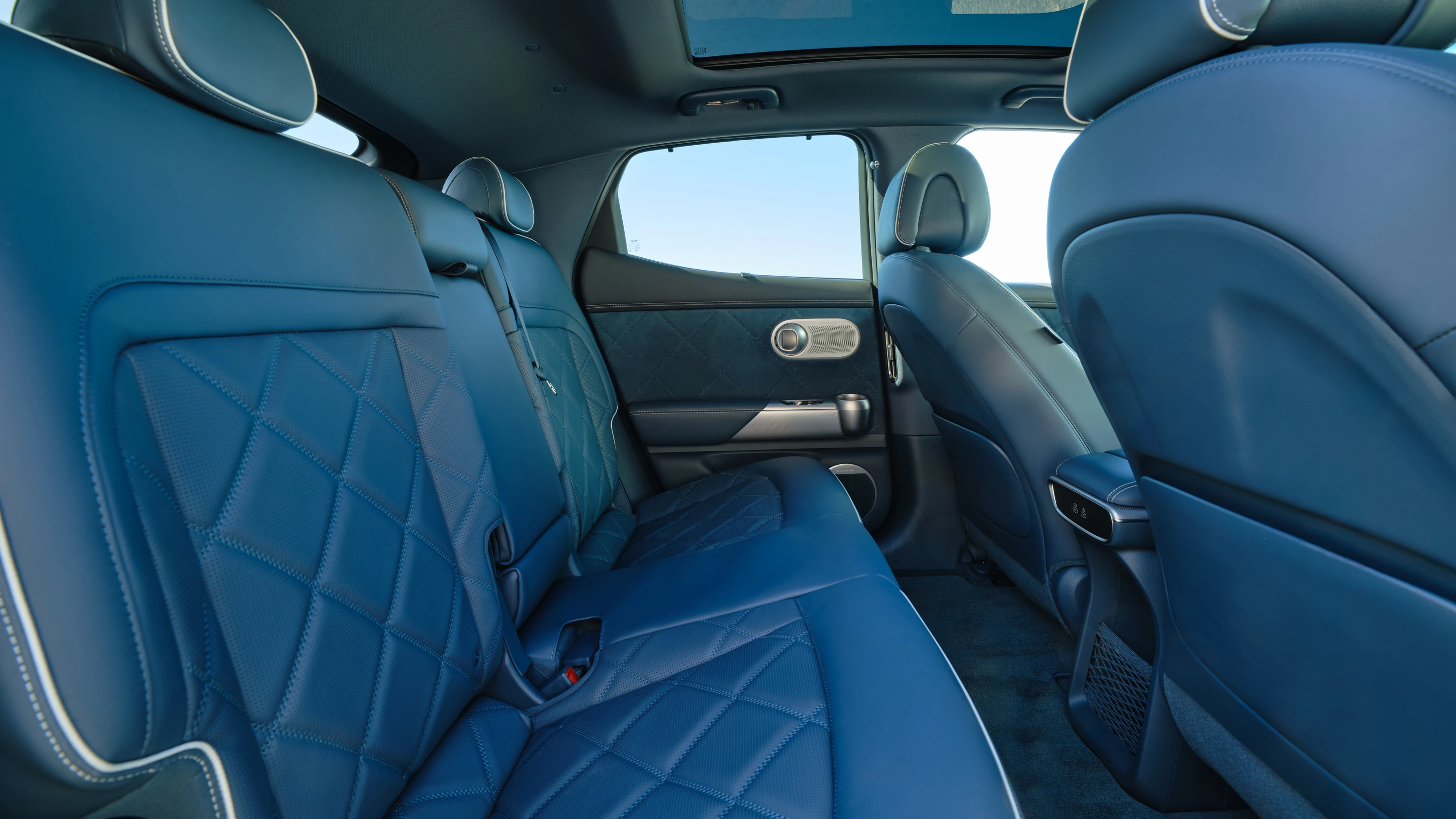 Genesis GV60 2026 RWD secondrowseats view