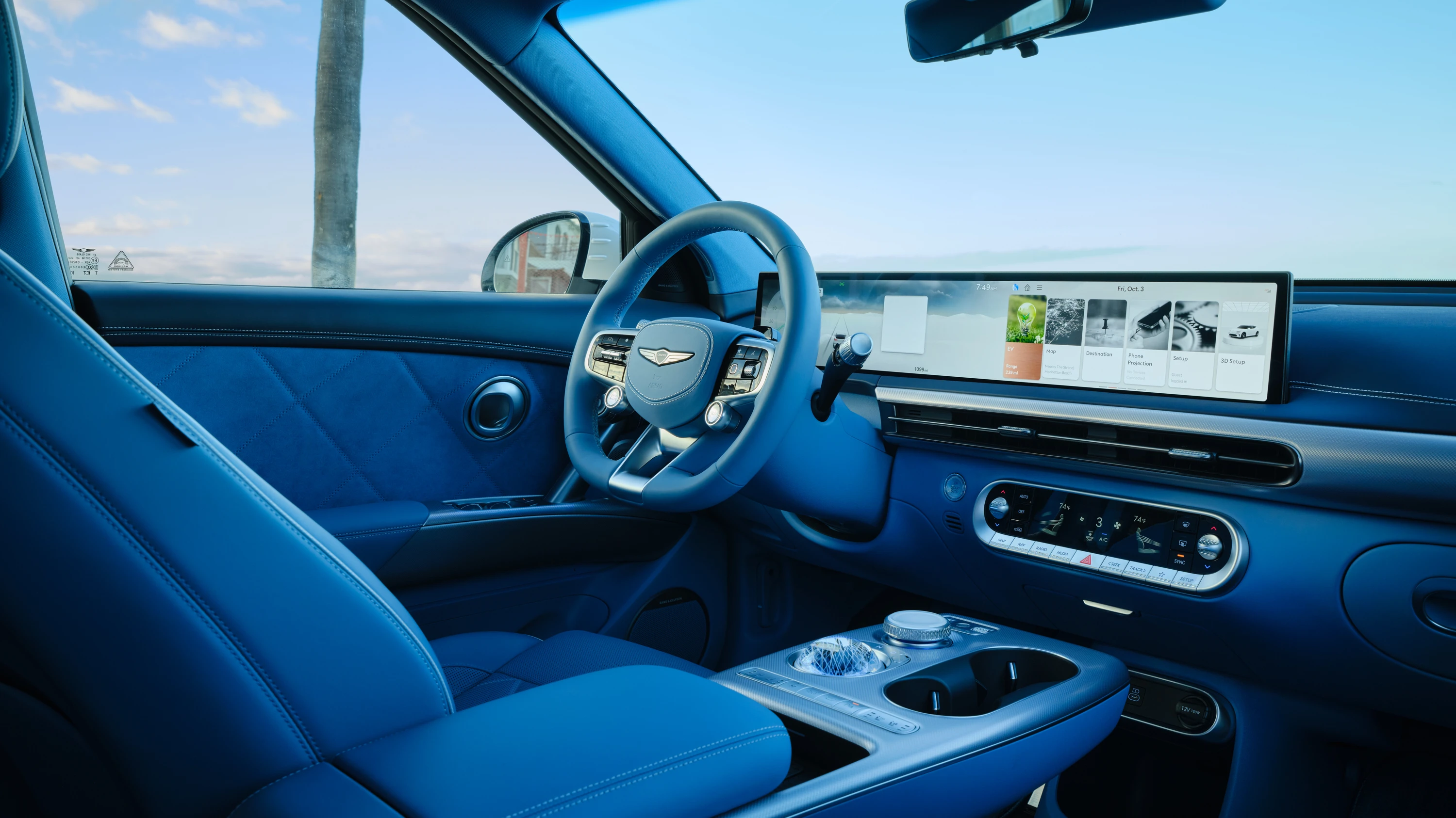 Genesis GV60 2026 RWD interior view
