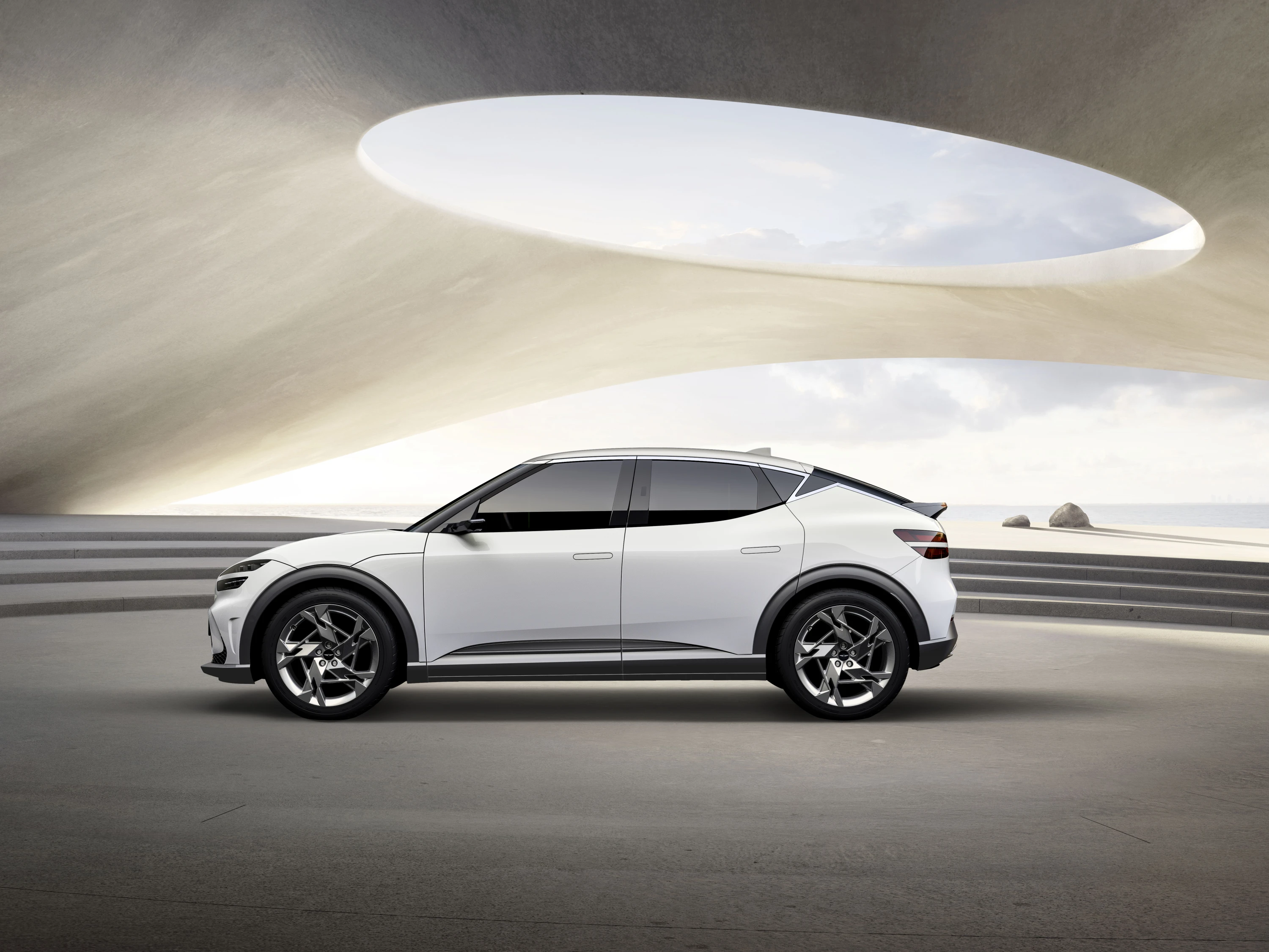 Genesis GV60 AWD exterior view