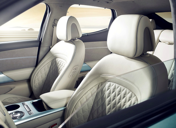 Genesis GV60 AWD frontseats view