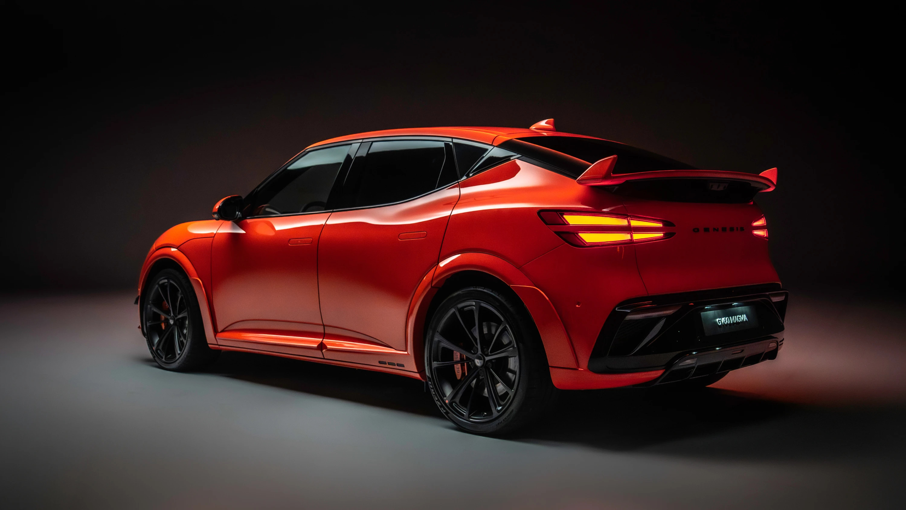 Genesis GV60 Magma exterior view
