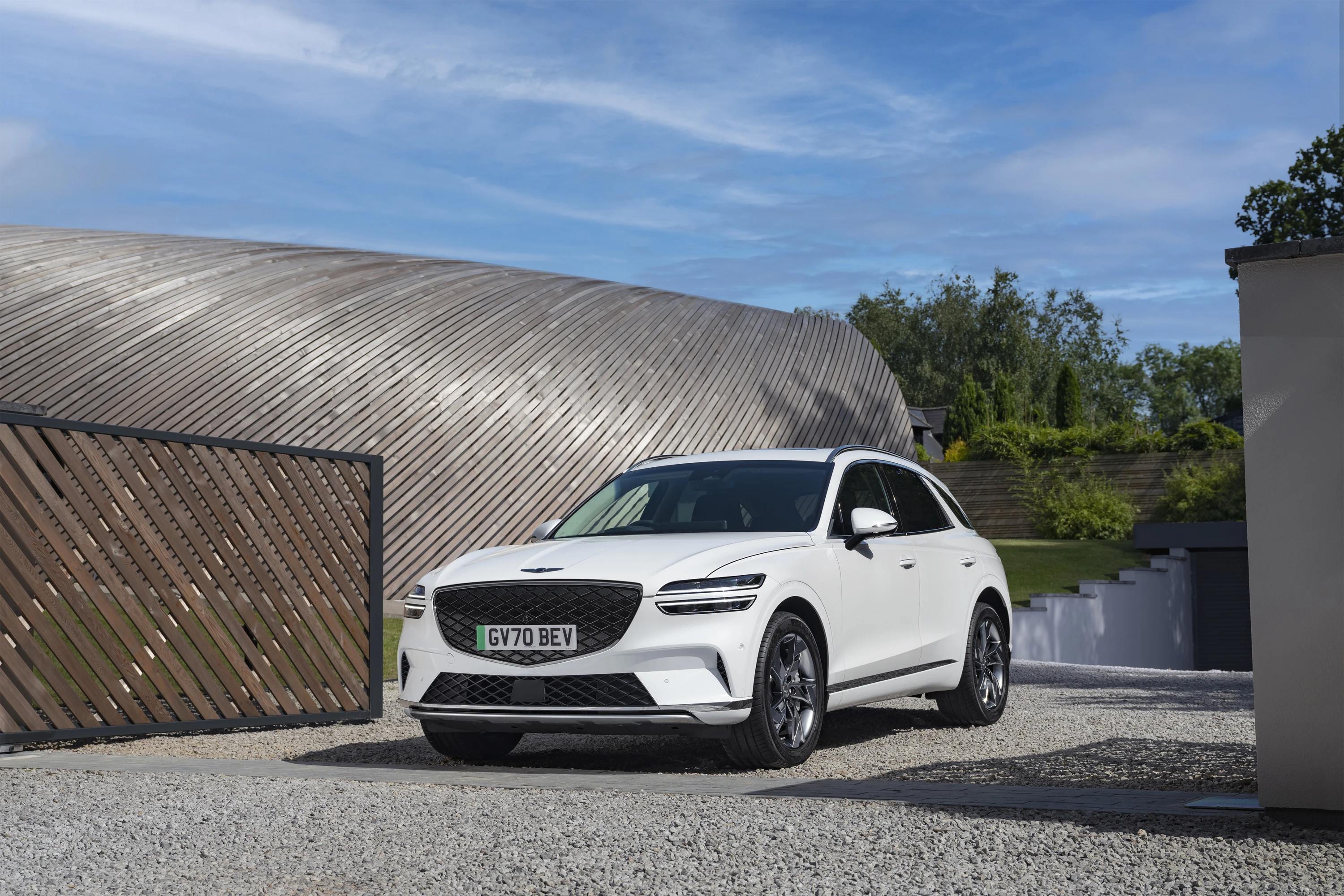 Genesis Electrified GV70 exterior view