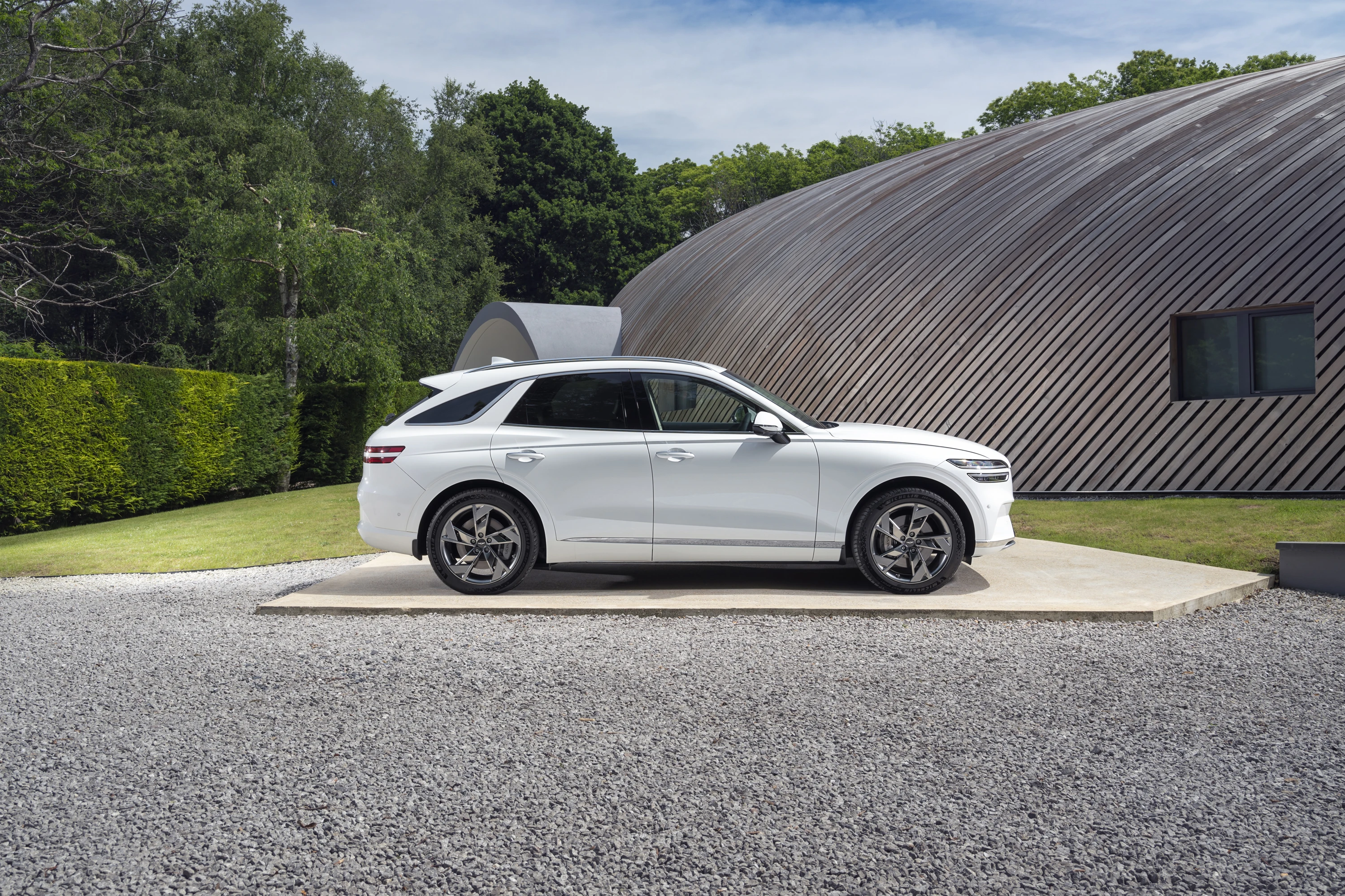Genesis Electrified GV70 exterior view