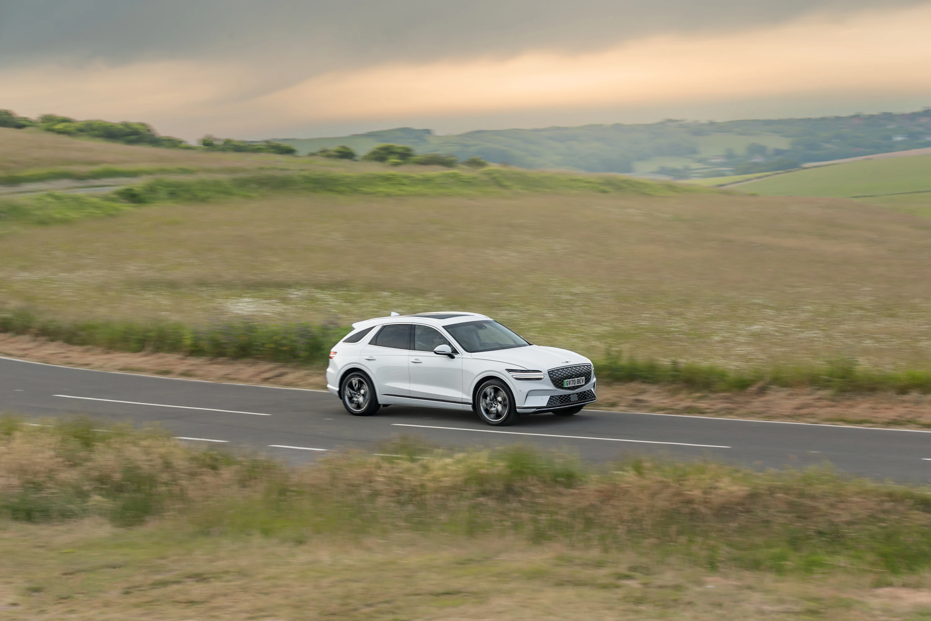 Genesis Electrified GV70 exterior view