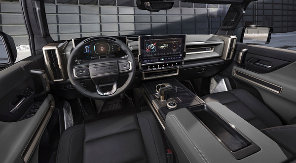 GMC Hummer EV SUV 2x interior view