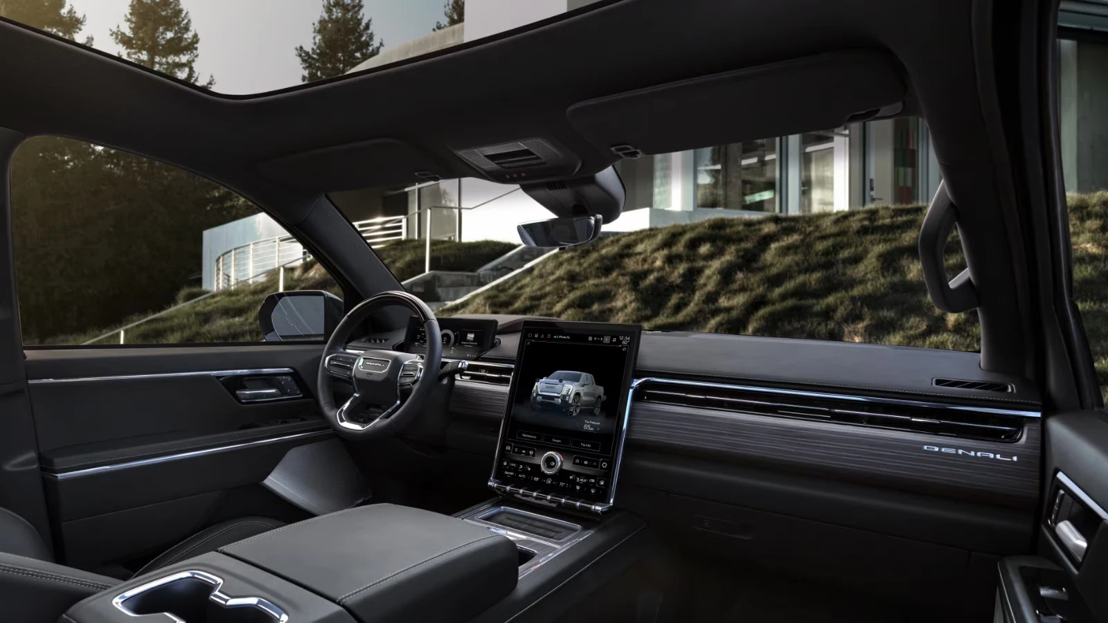 GMC Sierra EV Denali Edition 1 interior view