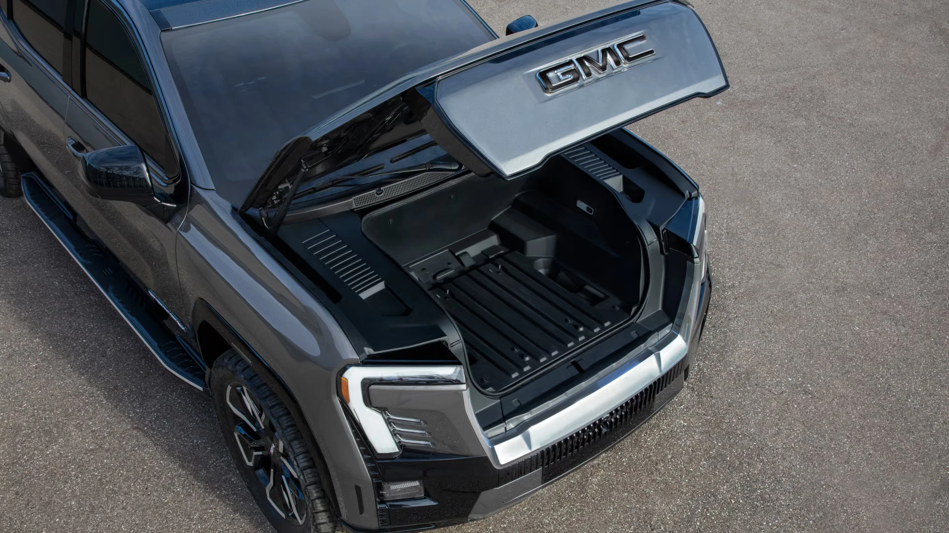 GMC Sierra EV Denali Edition 1 frunk view
