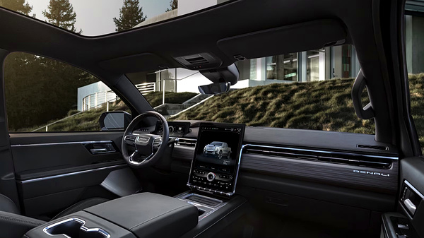GMC Sierra EV Denali Edition 1 interior view
