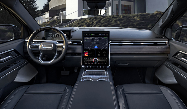 GMC Sierra EV Denali Edition 1 interior view