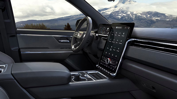 GMC Sierra EV Denali Edition 1 screens view