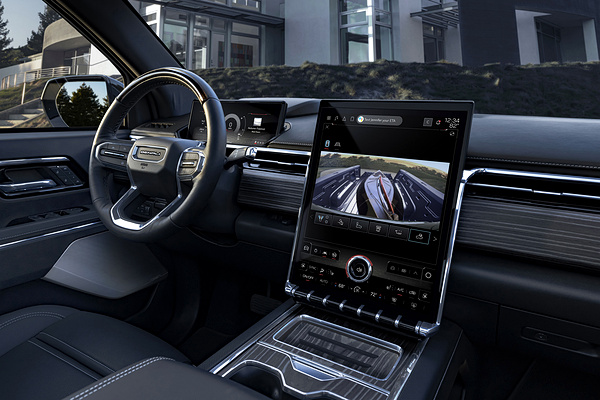 GMC Sierra EV Denali Edition 1 screens view