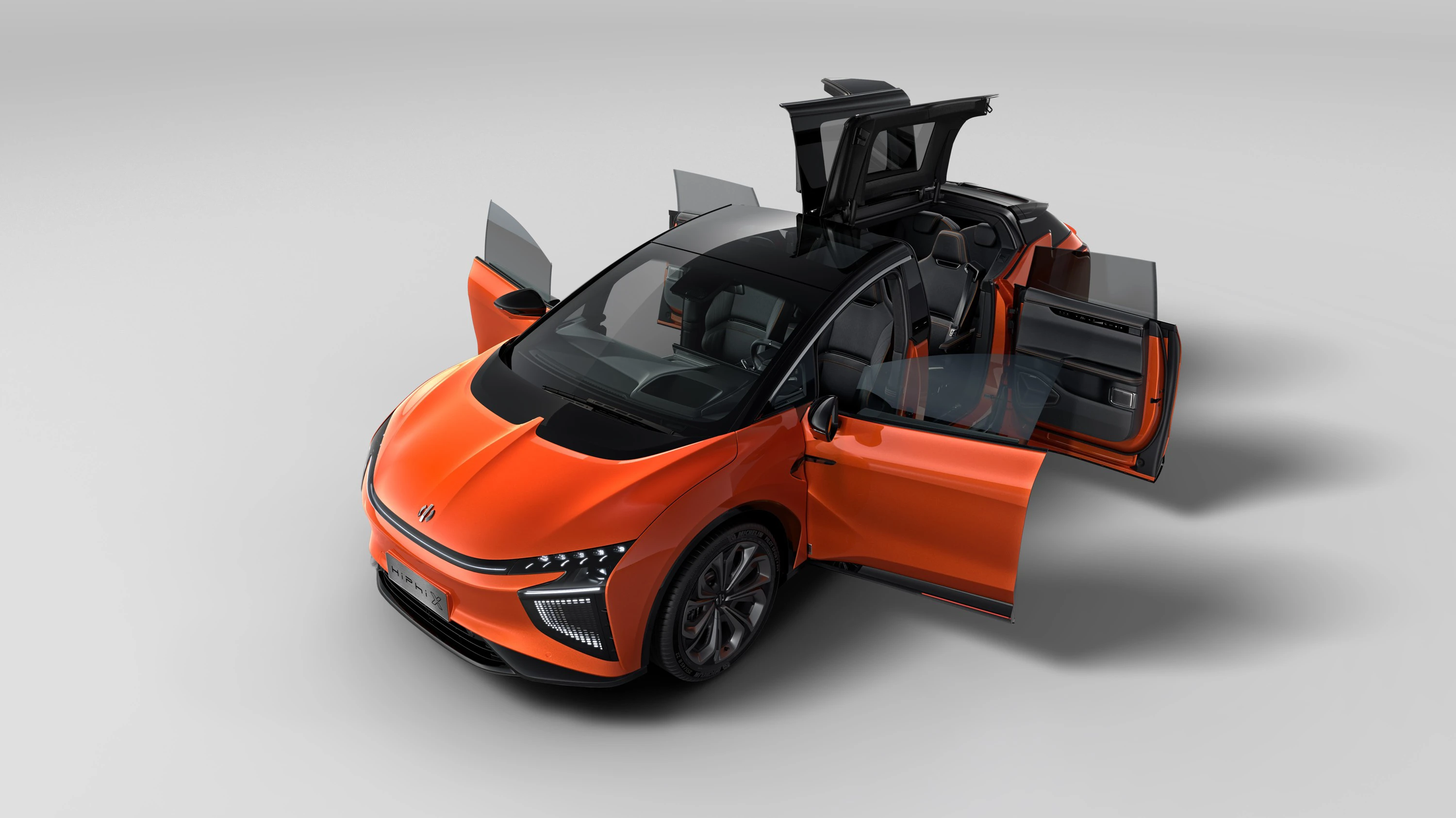 HiPhi X 4 Seater exterior view