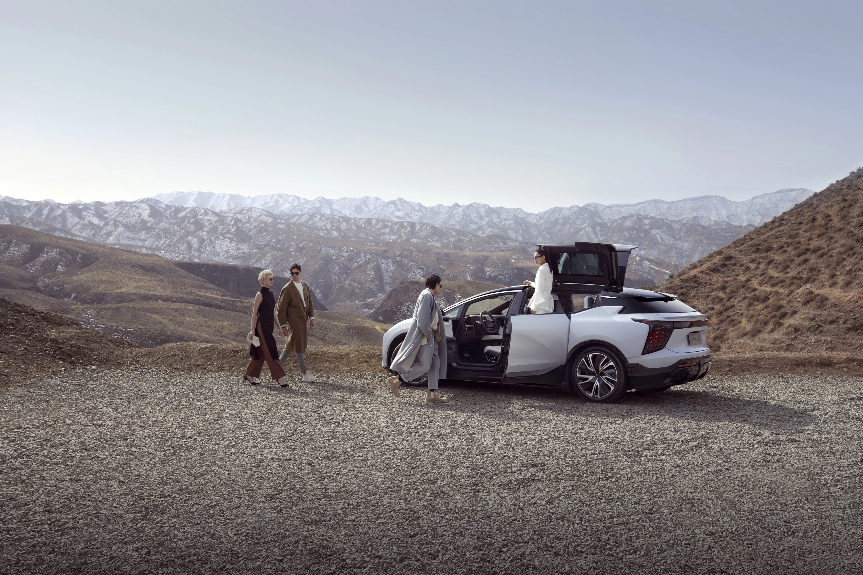 HiPhi X 4 Seater electric vehicle exterior