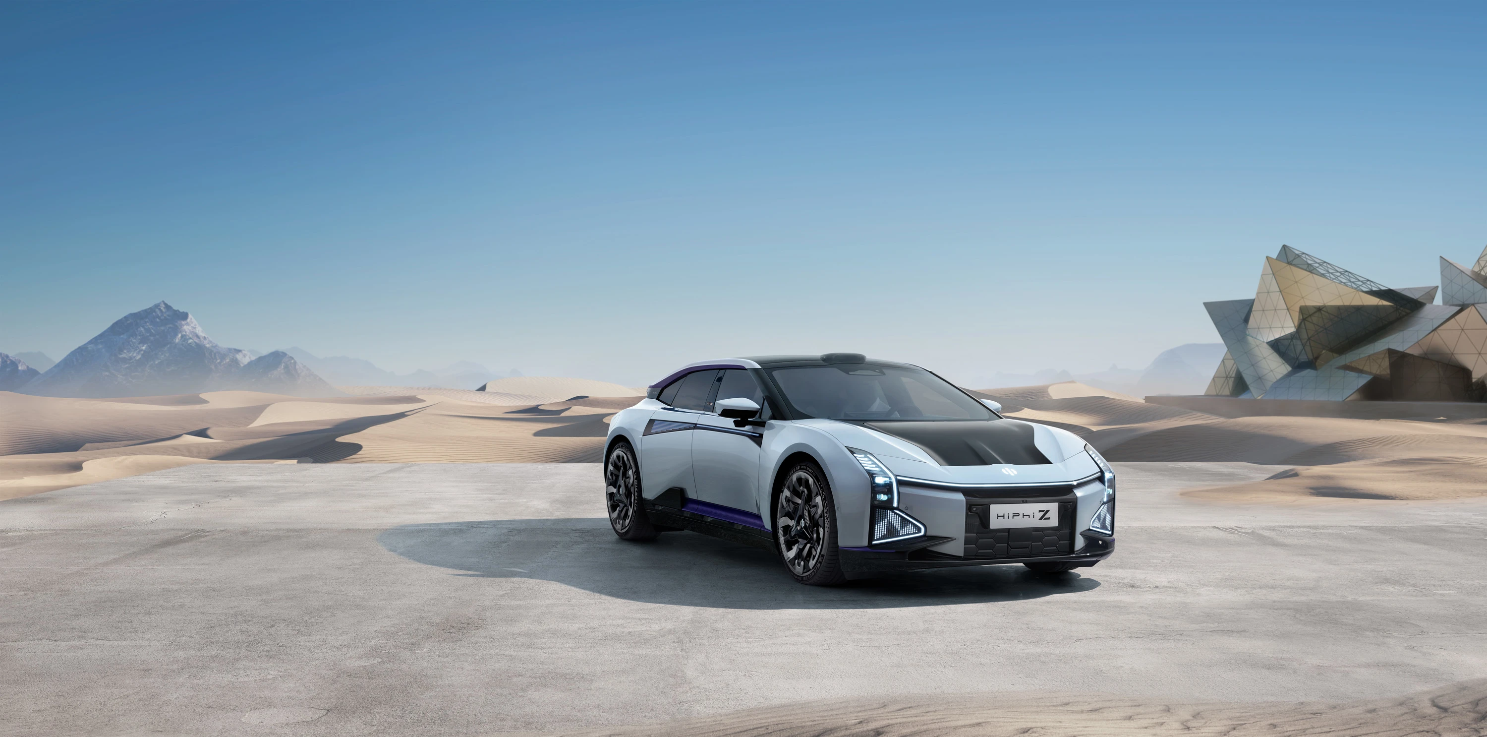 HiPhi Z electric vehicle model