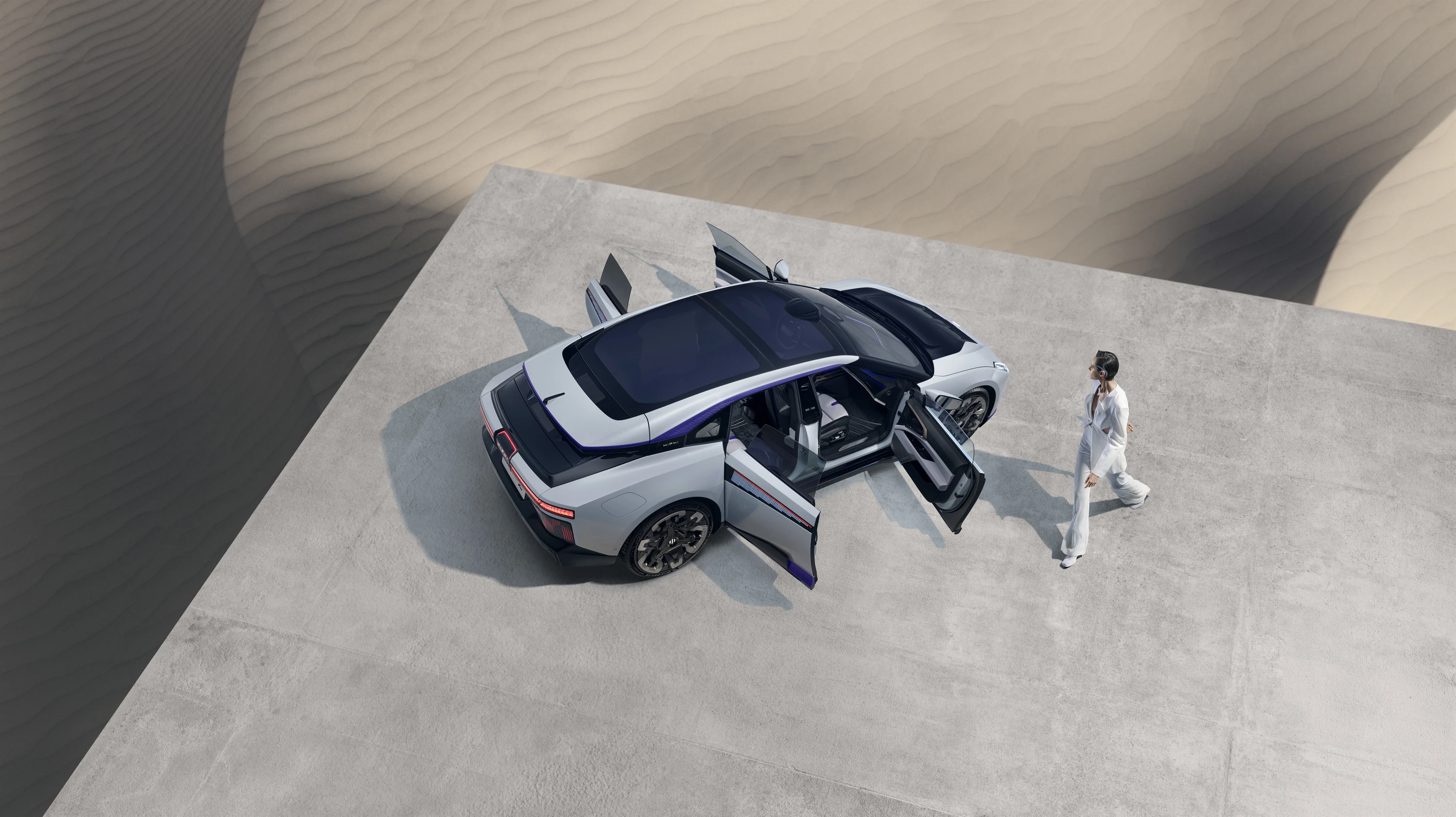 HiPhi Z 4 Seater exterior view