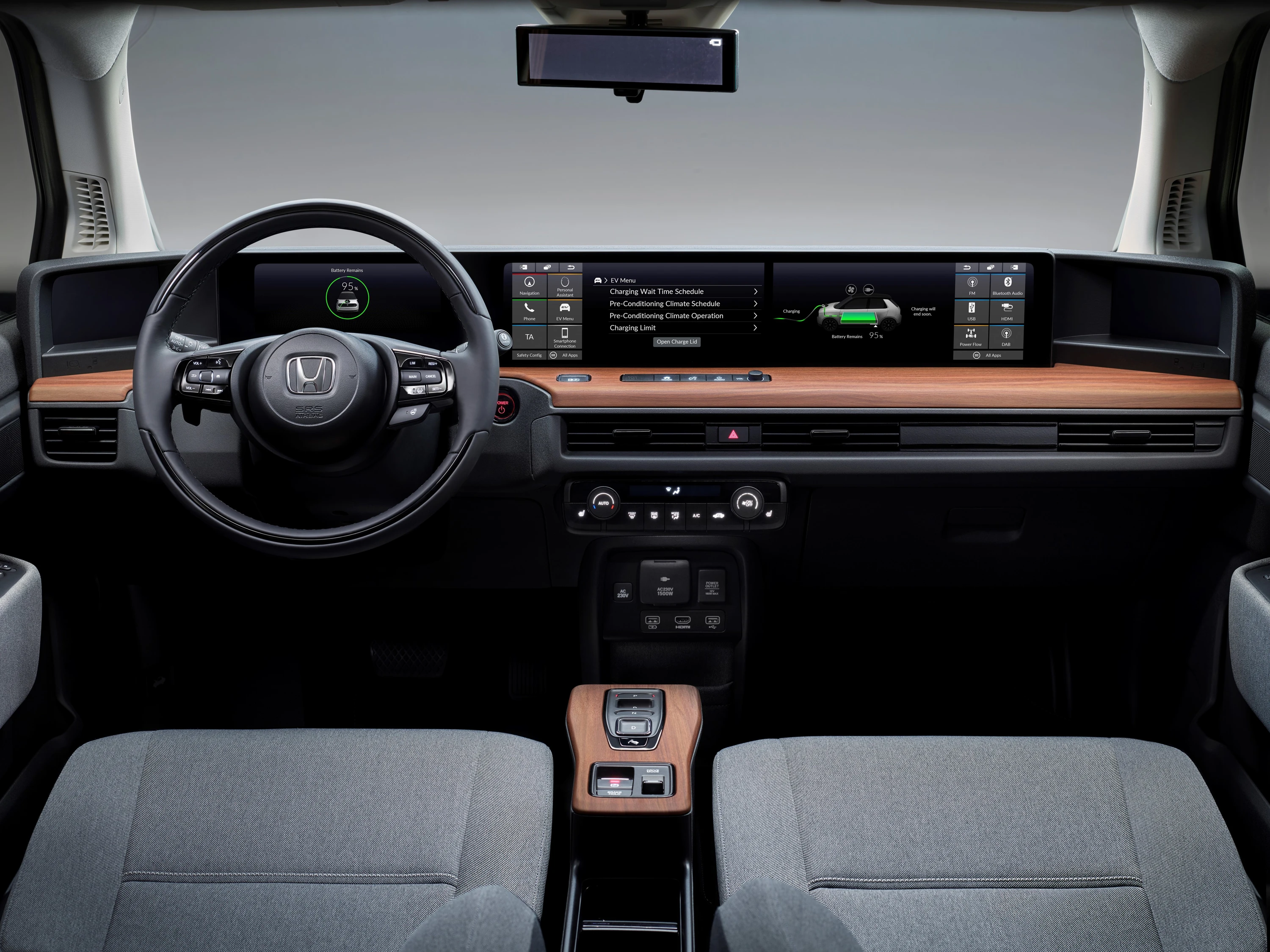 Honda e Advance interior view