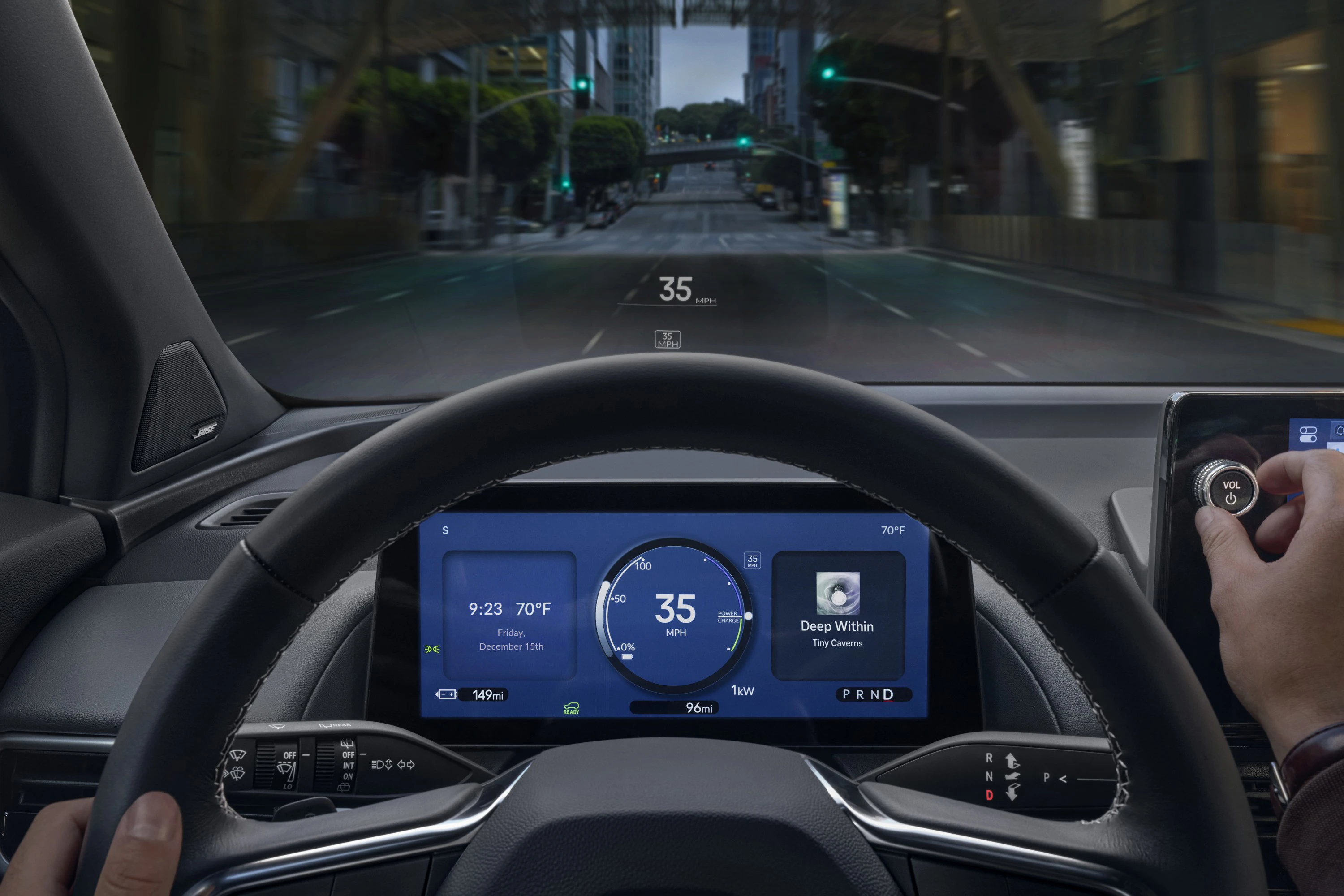 Honda Prologue AWD screens view