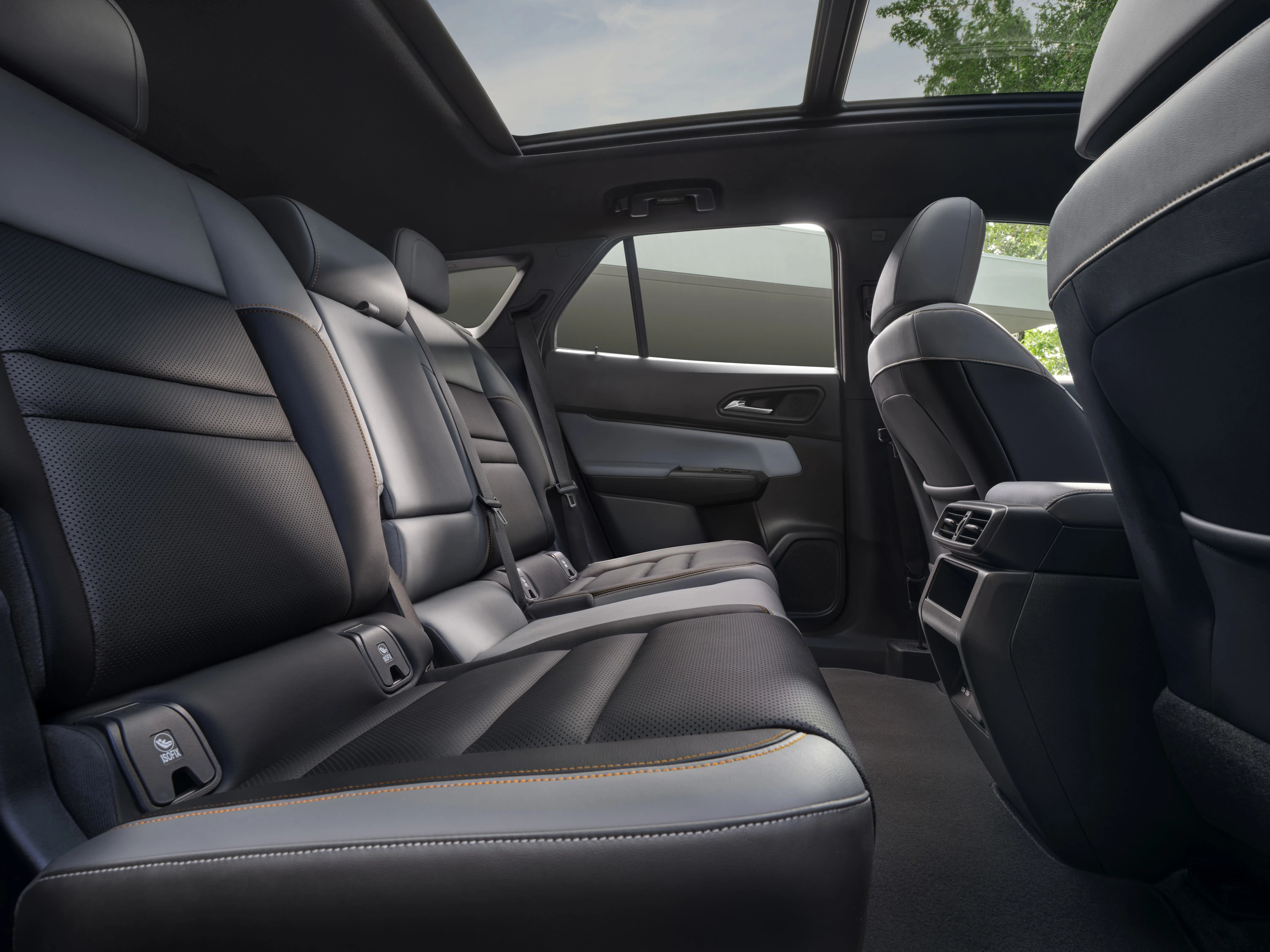 Honda Prologue FWD secondrowseats view