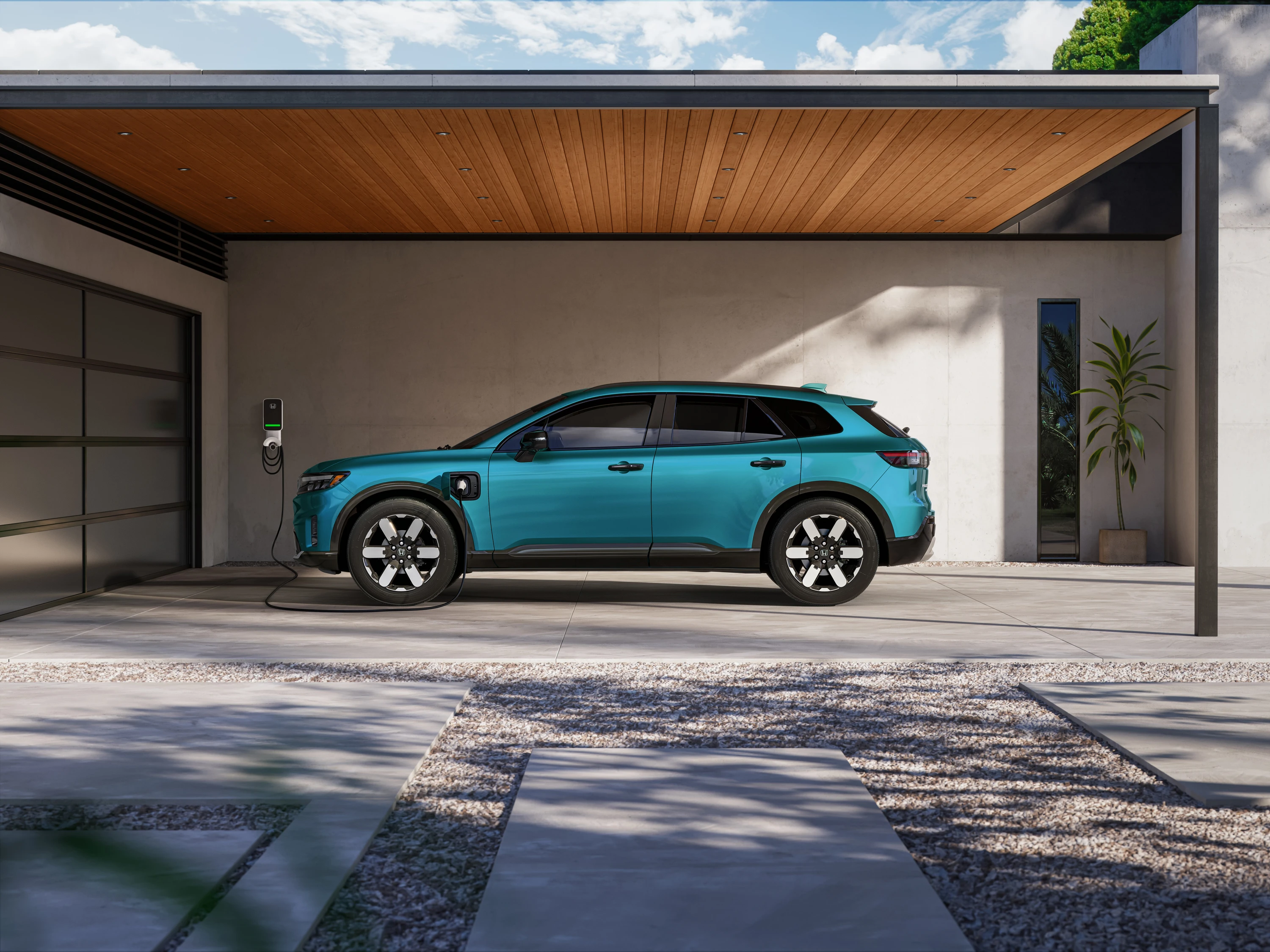 Honda Prologue FWD charging view