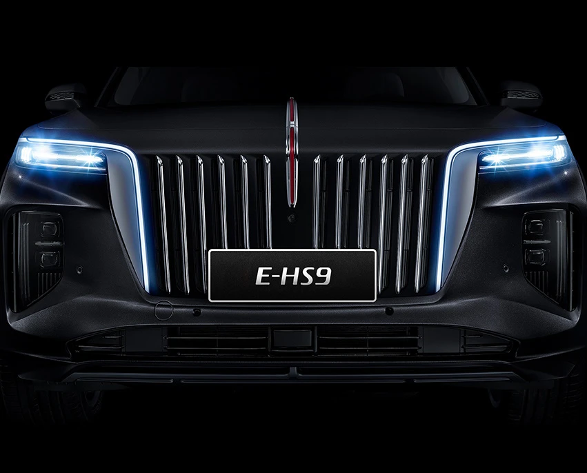 Hongqi E-HS9 Comfort headlights view