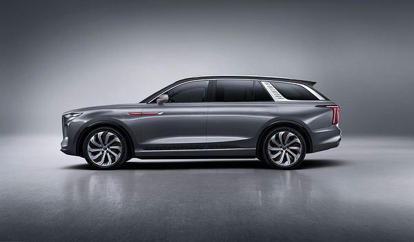 Hongqi E-HS9 Comfort exterior view