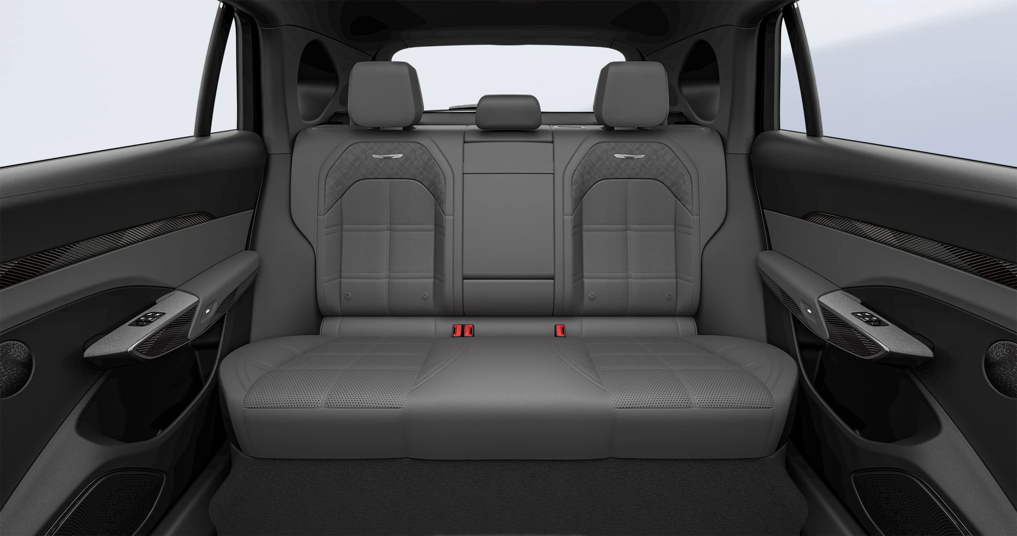 Hongqi EHS7 85kWh AWD secondrowseats view
