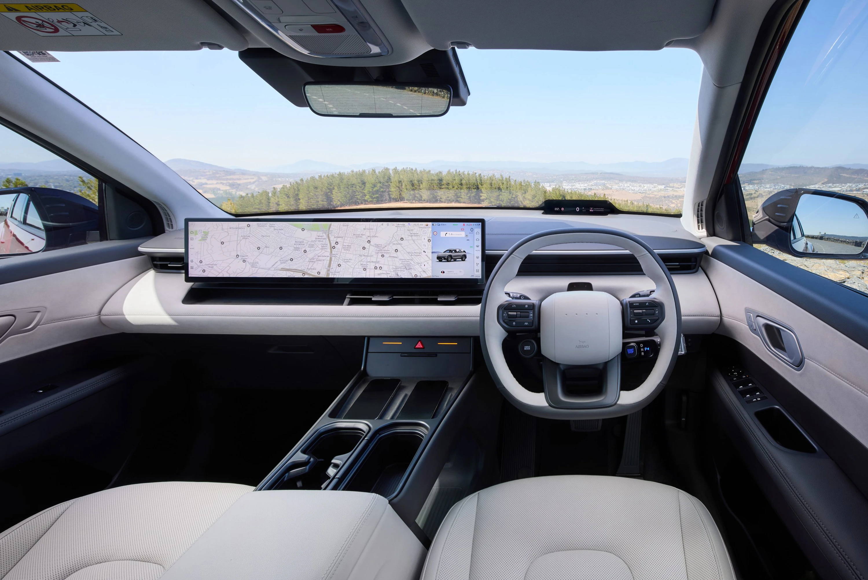 Hyundai Elexio 88.1 kWh AWD interior view