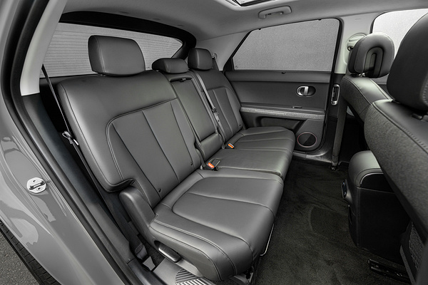 Hyundai Ioniq 5 Long Range 2WD secondrowseats view