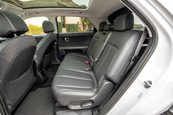 Hyundai Ioniq 5 Long Range 2WD secondrowseats view