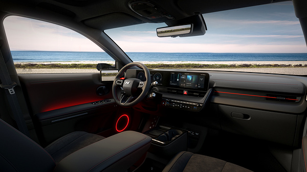 Hyundai Ioniq 5 Long Range AWD interior view