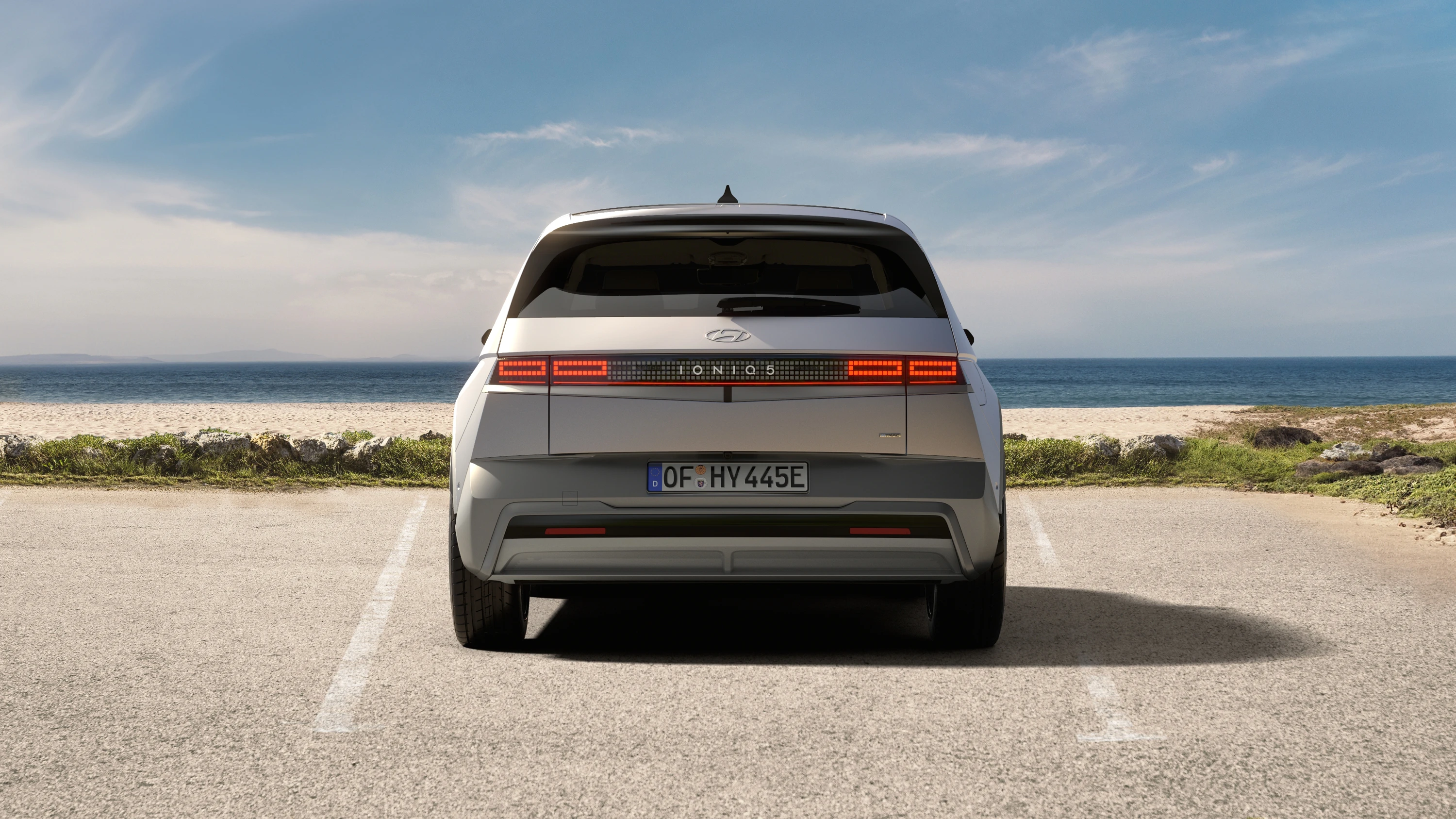 Hyundai Ioniq 5 Long Range RWD rearlights view