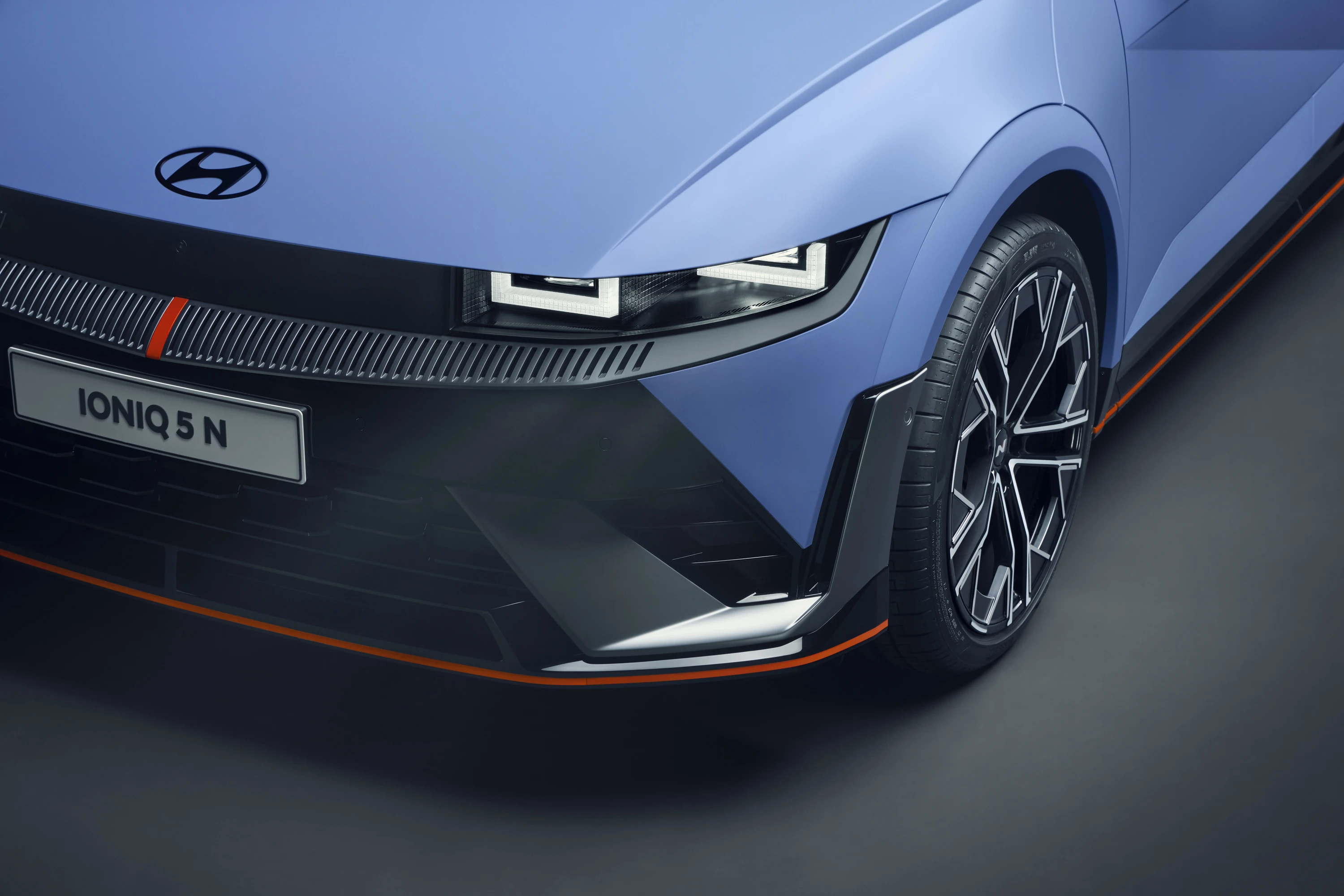 Hyundai IONIQ 5 N headlights view