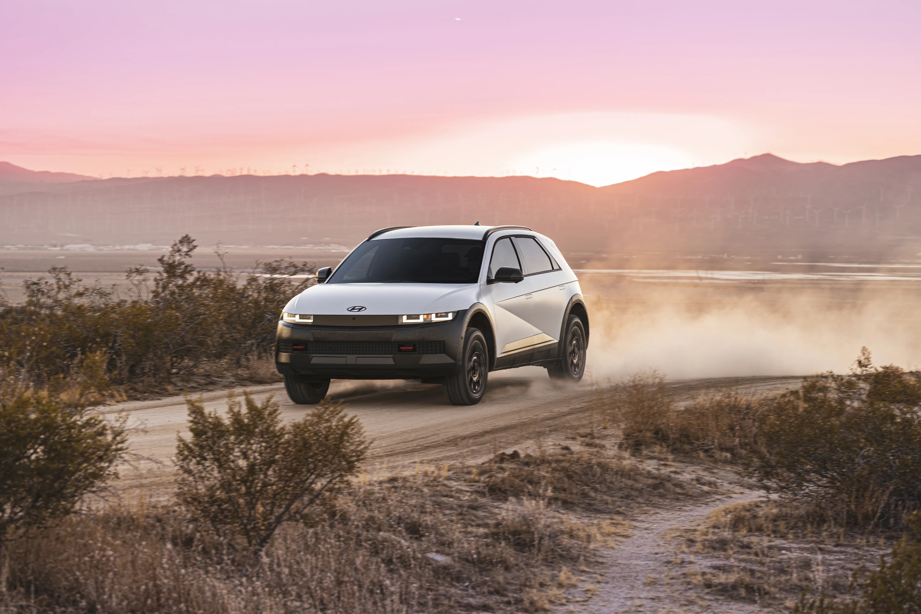 Hyundai Ioniq 5 XRT dynamic view