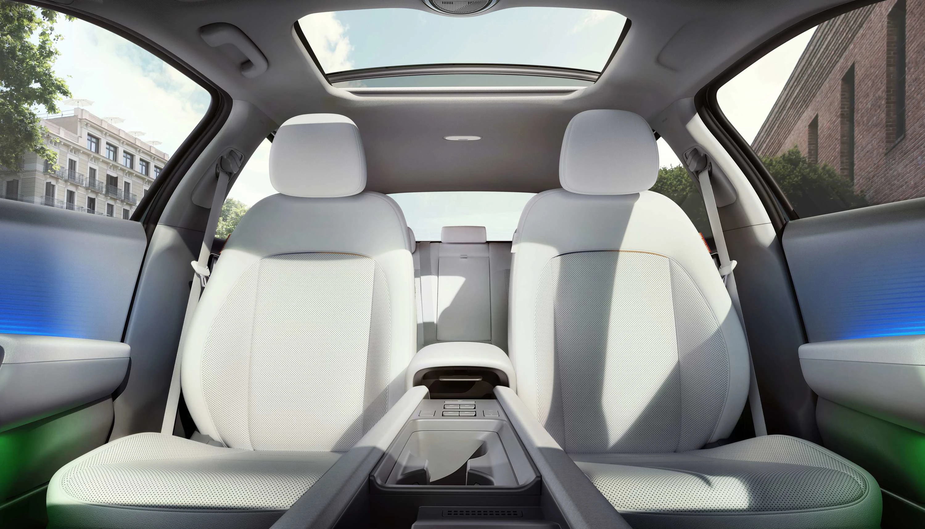 Hyundai Ioniq 6 Standard Range RWD frontseats view