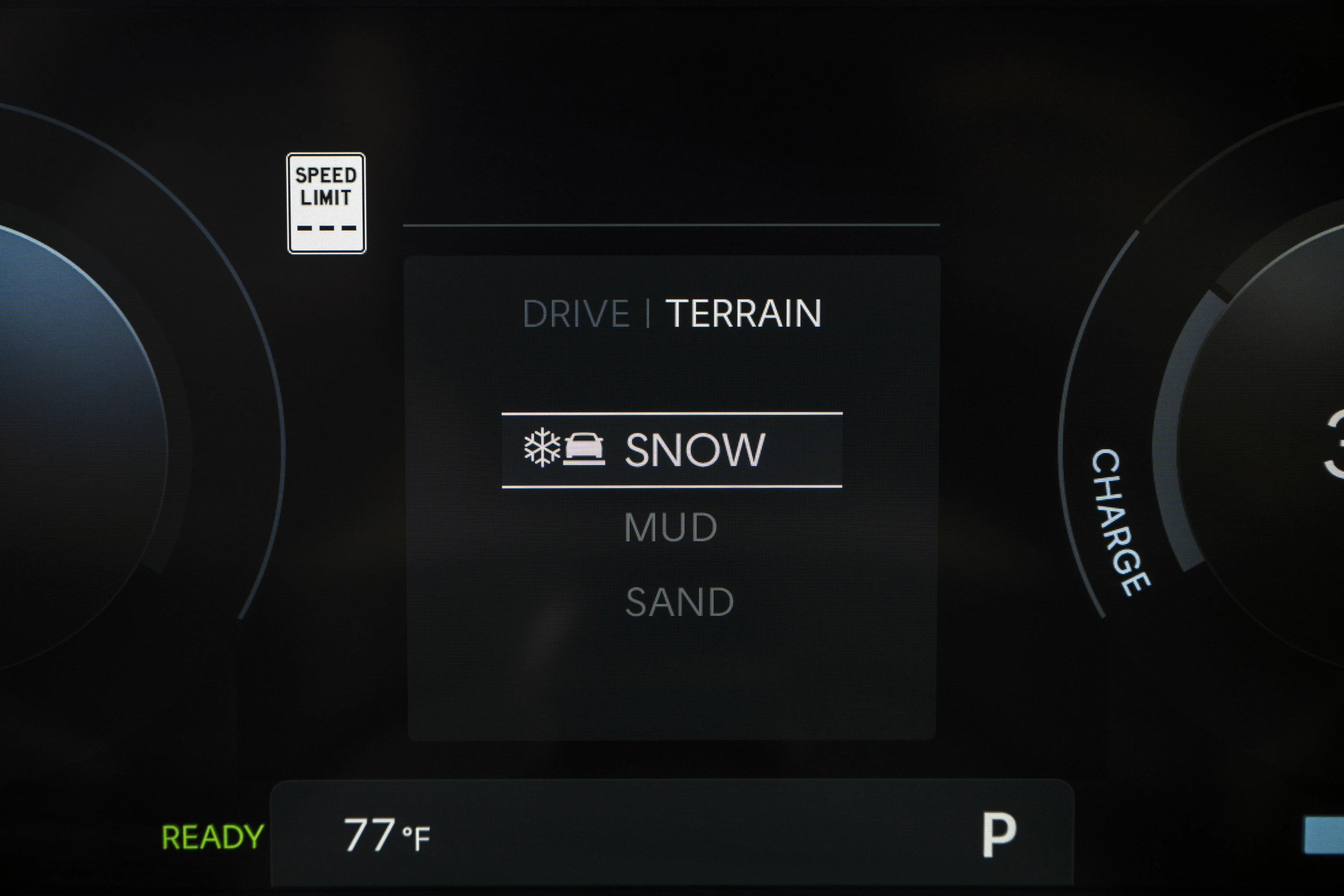 Hyundai IONIQ 9 AWD Long Range drivemodes view