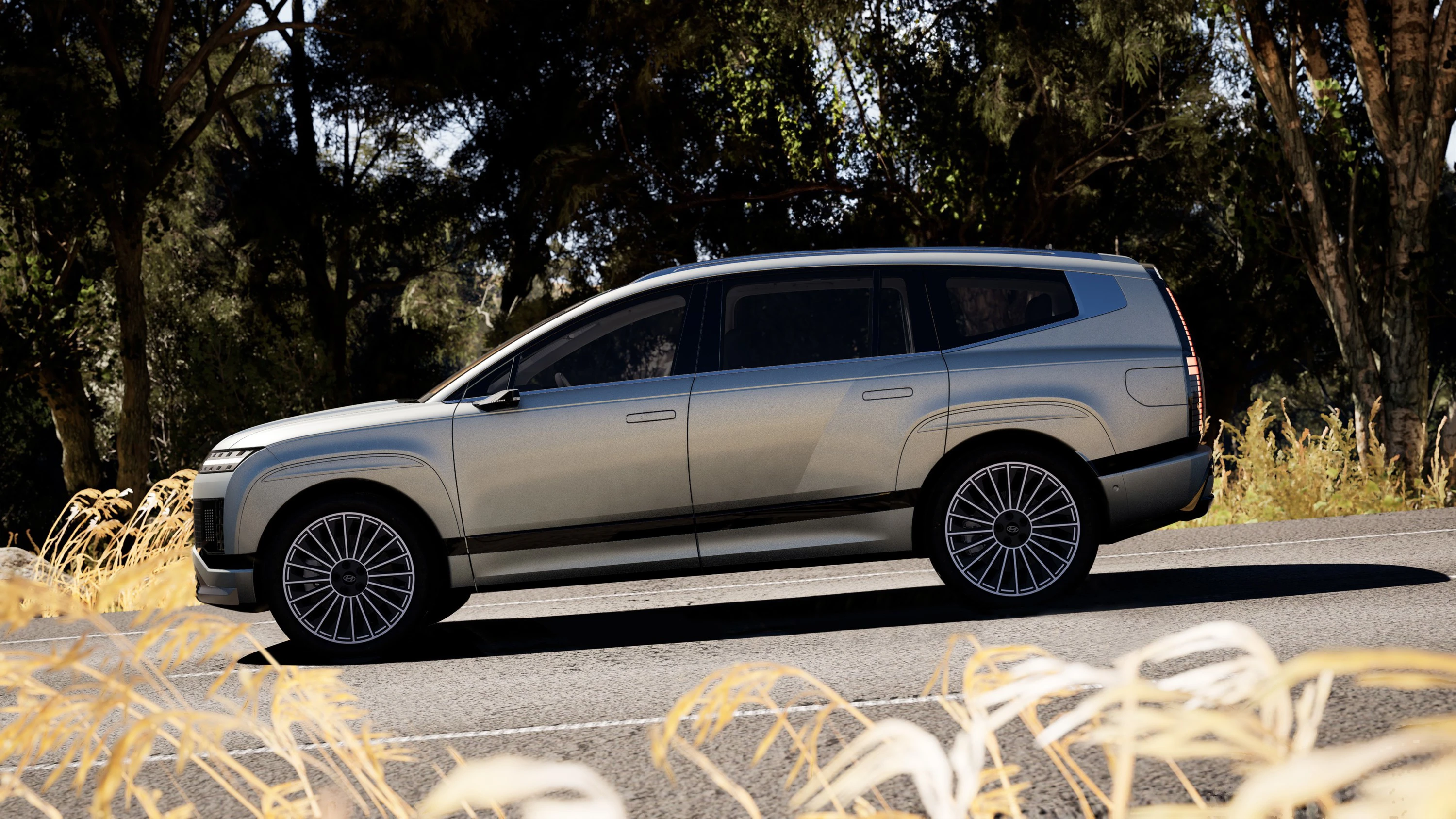 Hyundai IONIQ 9 AWD Long Range exterior view