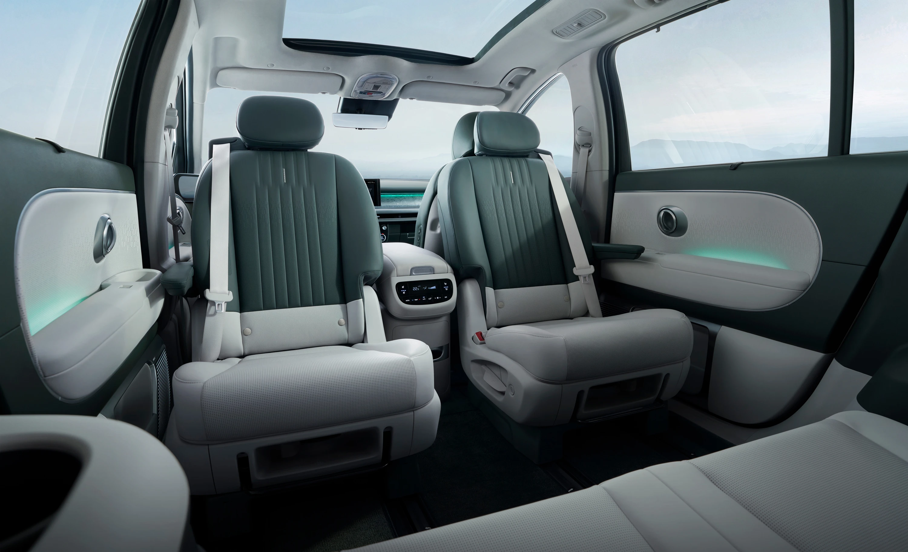 Hyundai IONIQ 9 AWD Performance secondrowseats view