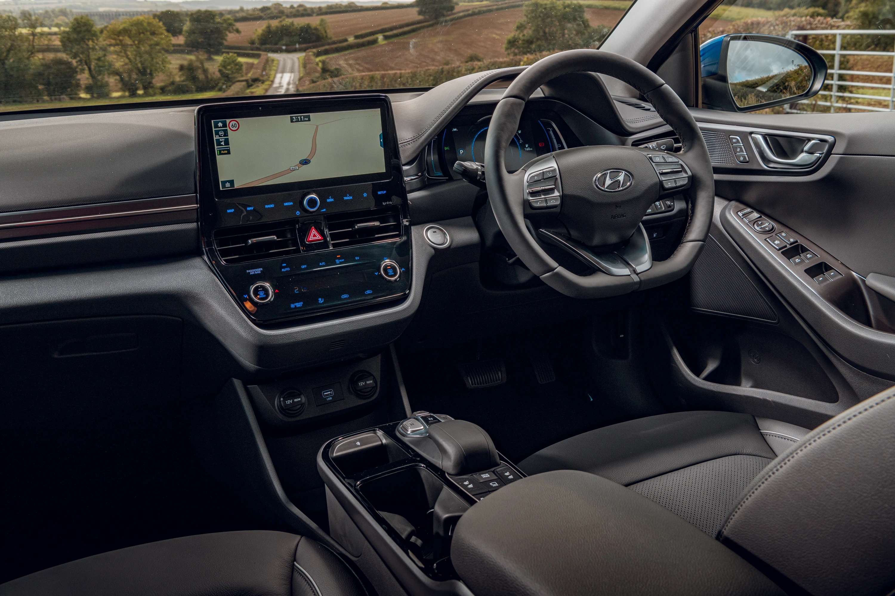 Hyundai IONIQ Electric 38 kWh interior view