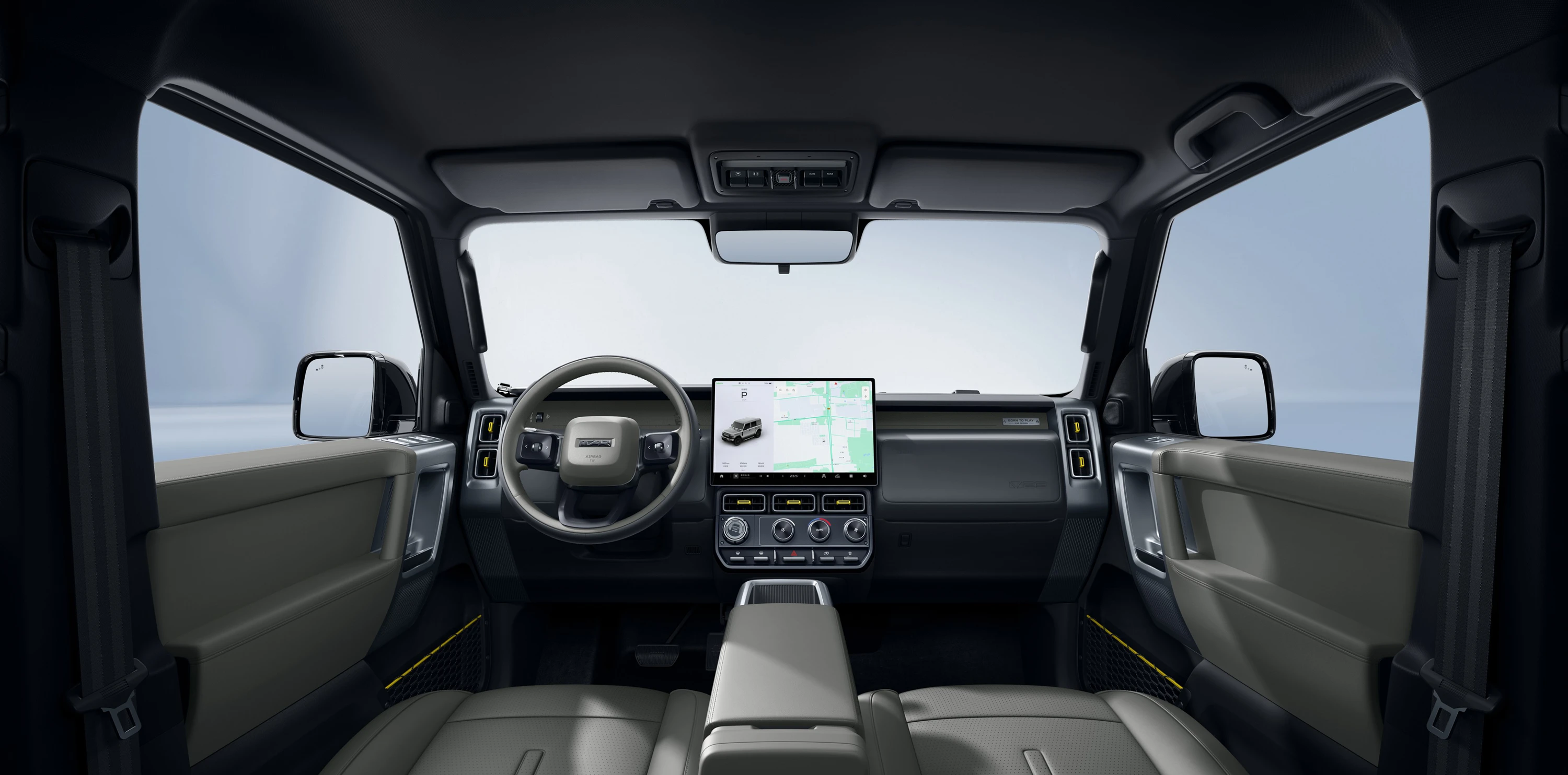 iCar V23 550 RWD interior view