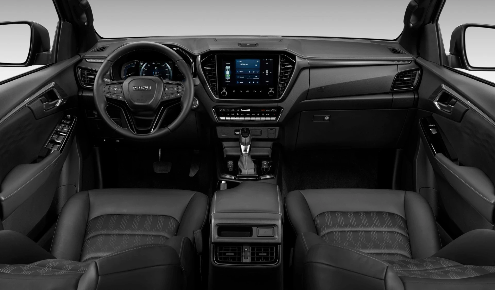 Isuzu D-Max EV Extended Cab interior view