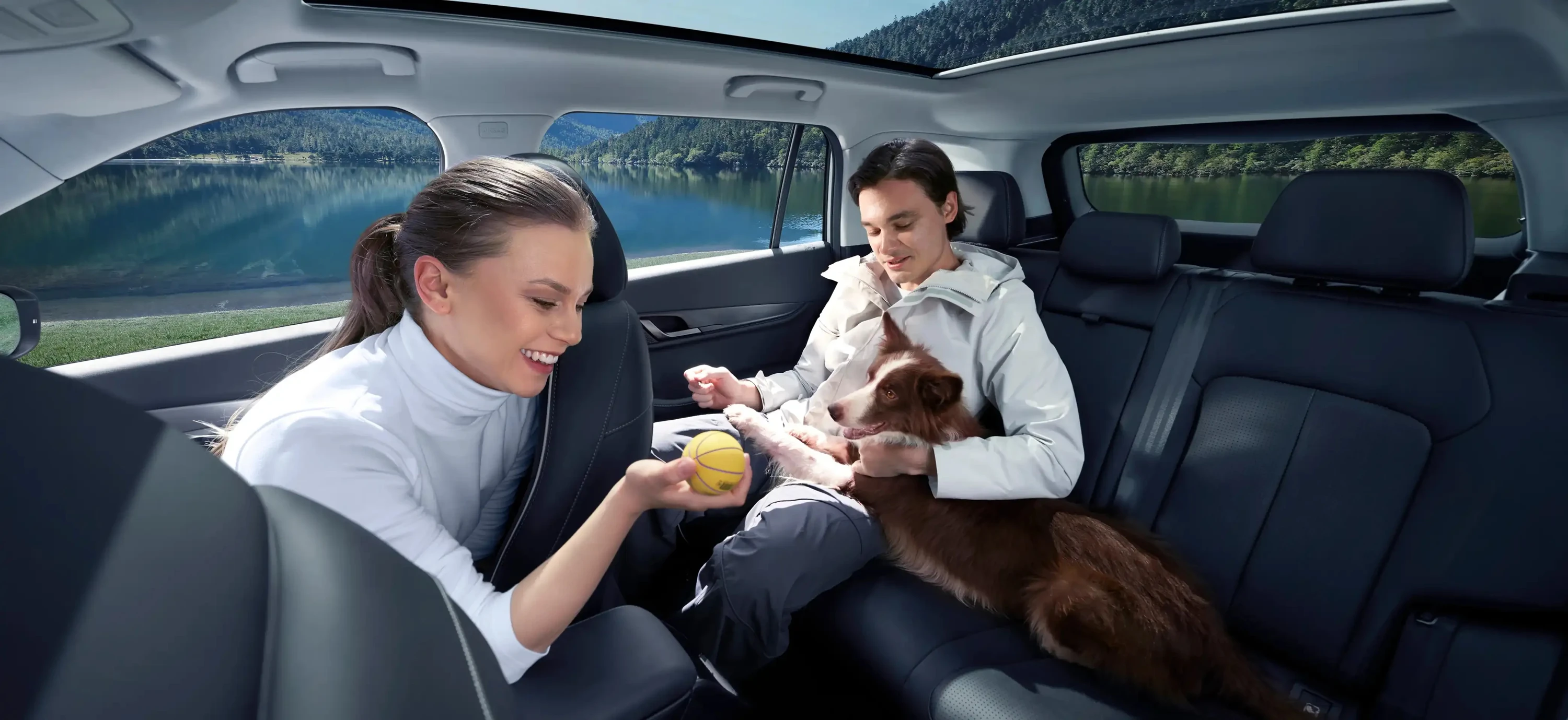 Jaecoo J5 EV interior view