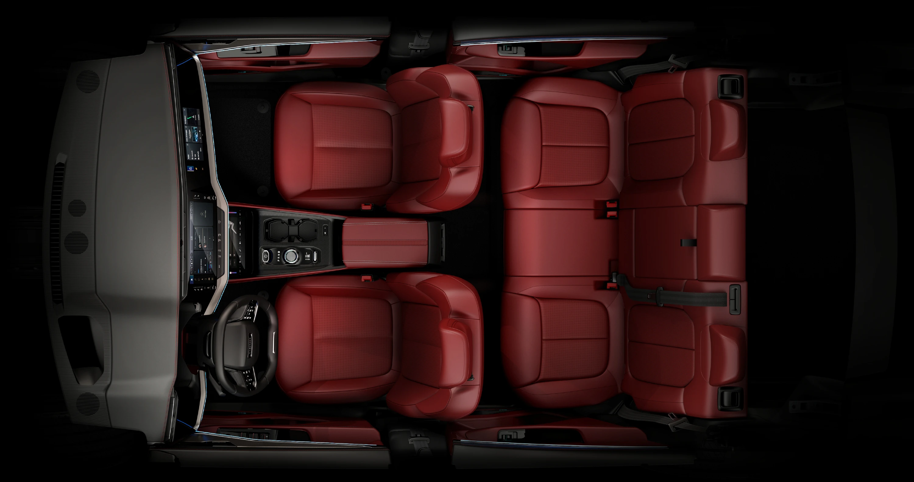 Jeep Wagoneer S interior view