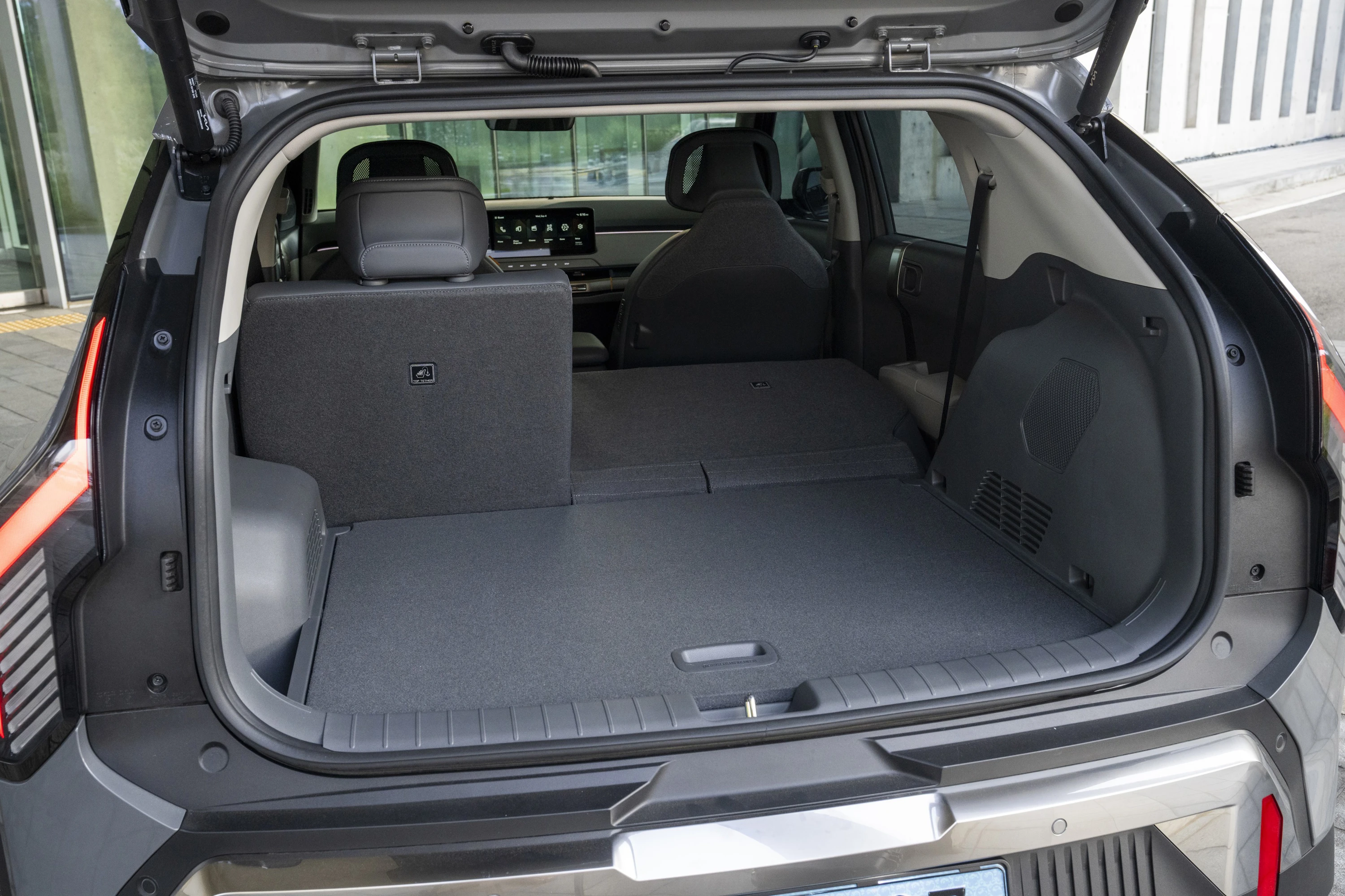 Kia EV3 GT trunk view